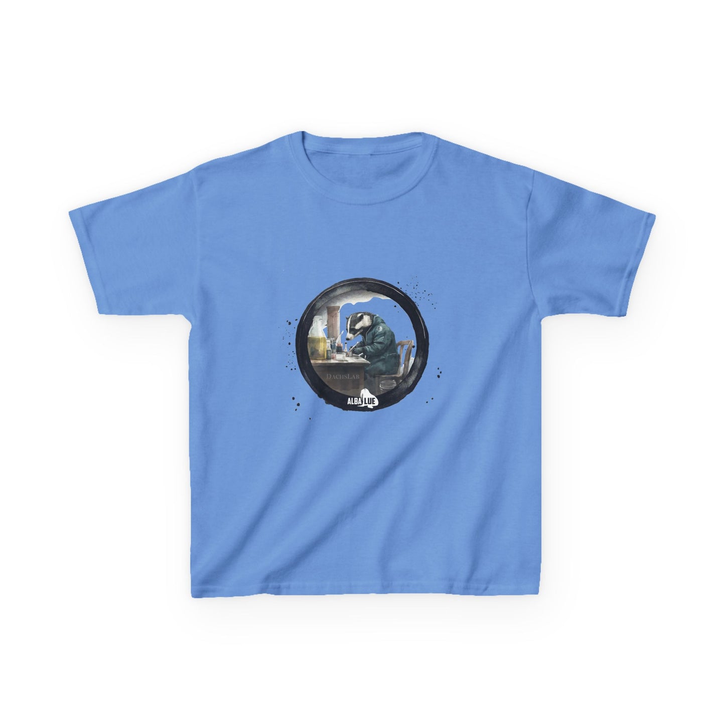 Badger in a Lab — Kids T-shirt