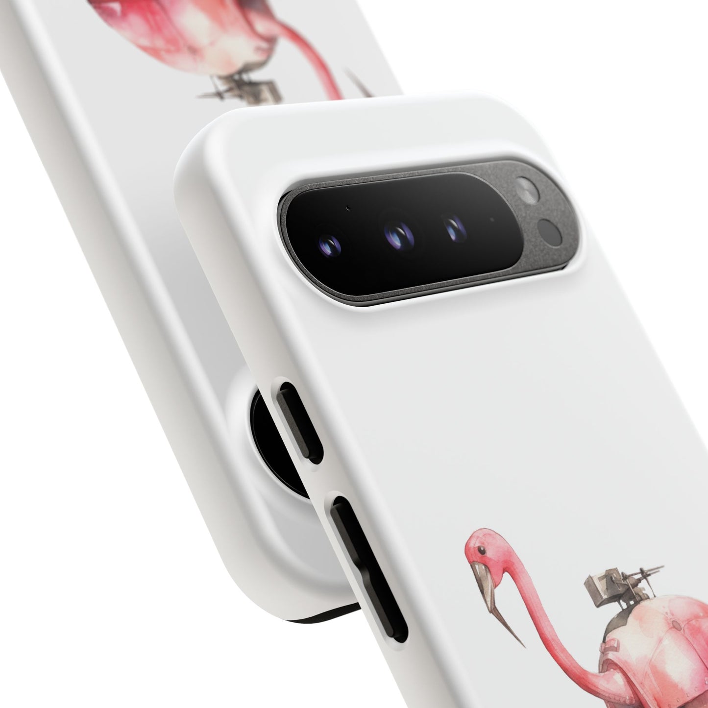 Phone Case — Flamingo Tank Illustration