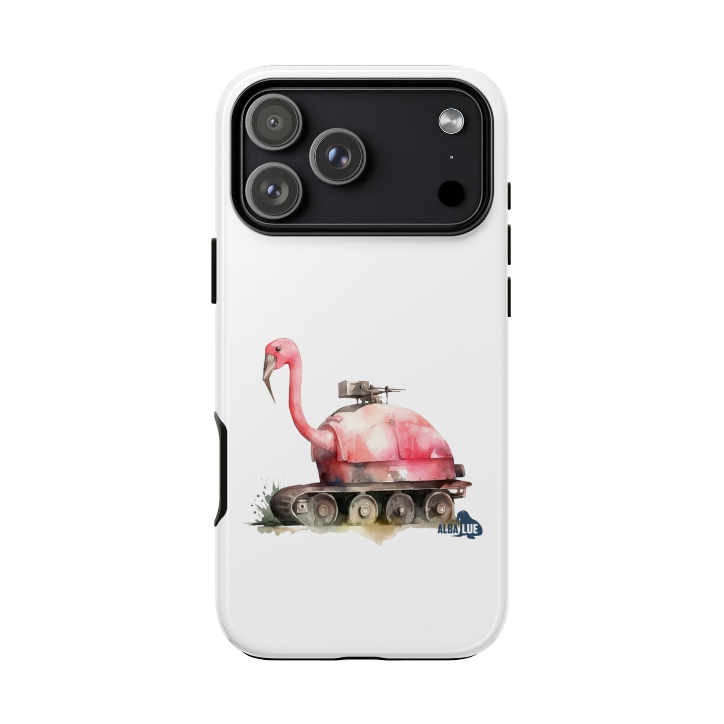 Phone Case — Flamingo Tank Illustration