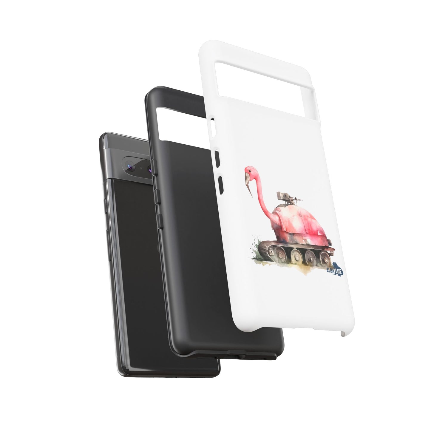 Phone Case — Flamingo Tank Illustration