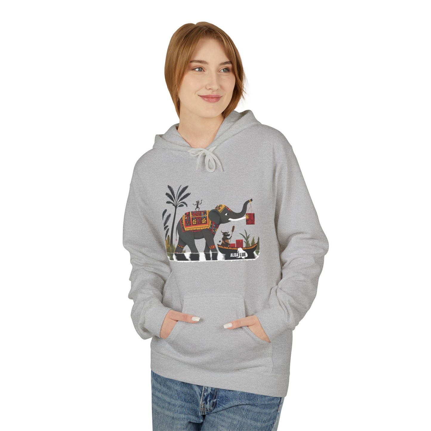 Jungle Logistic - hooded sweatshirt