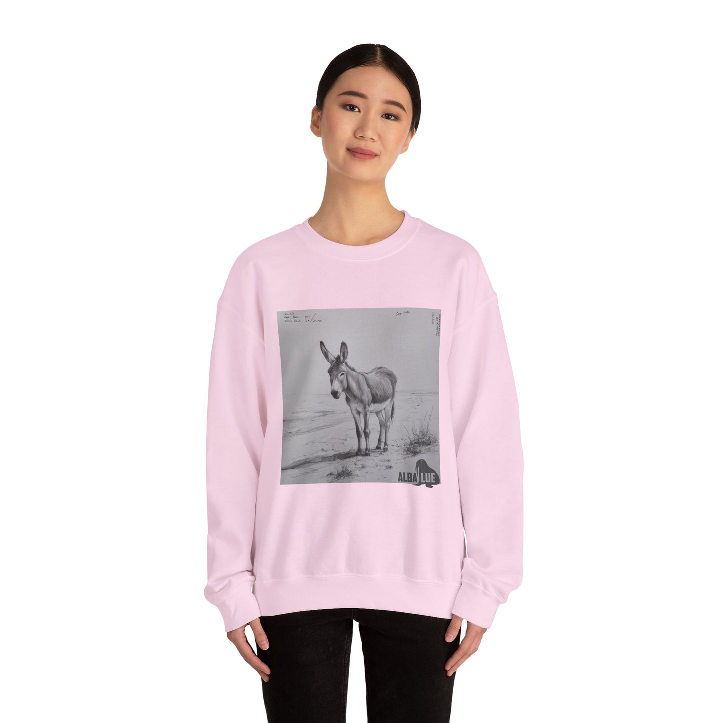 Donkey Lovers design - Crewneck Sweatshirt
