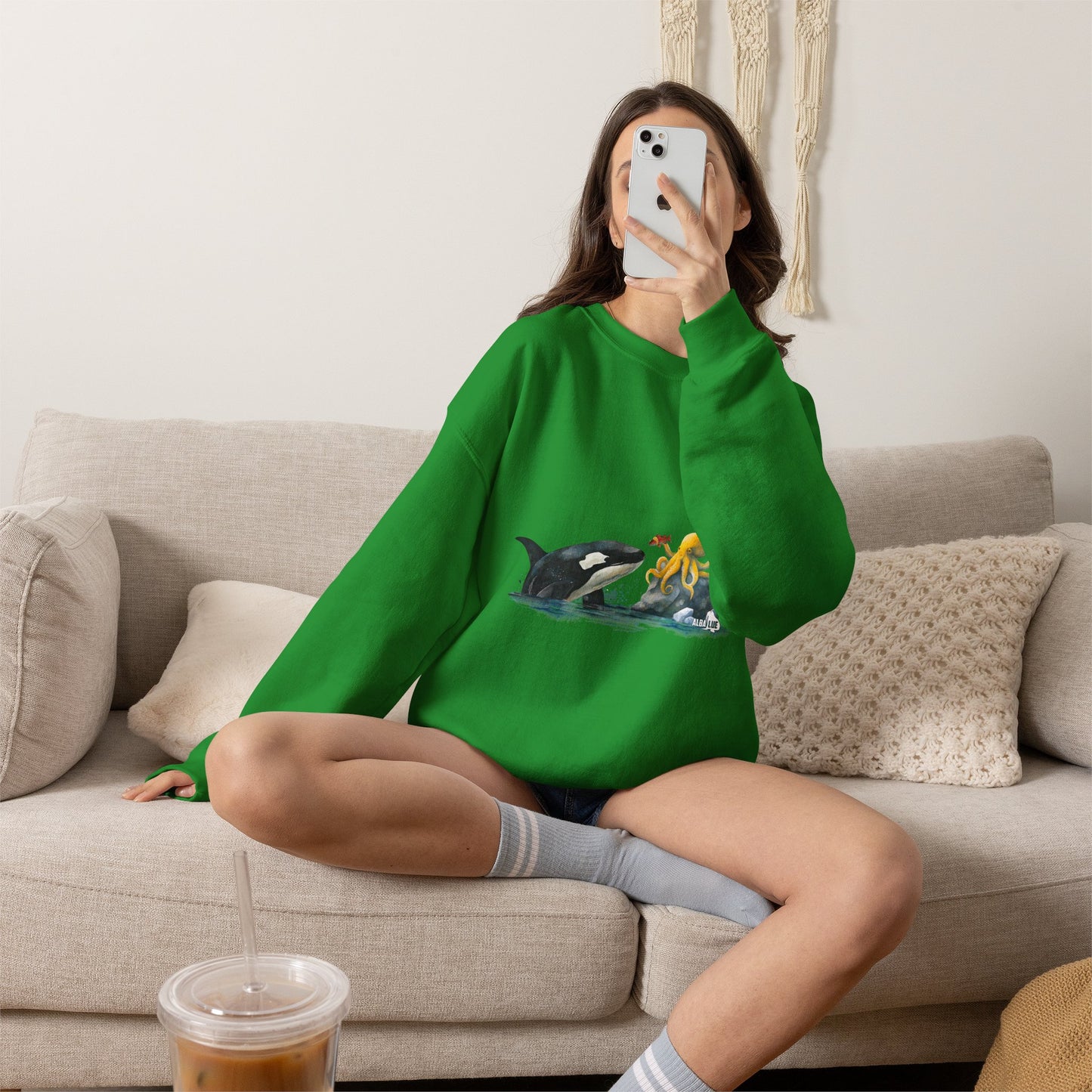 Ocean Wildlife - Crewneck Sweatshirt