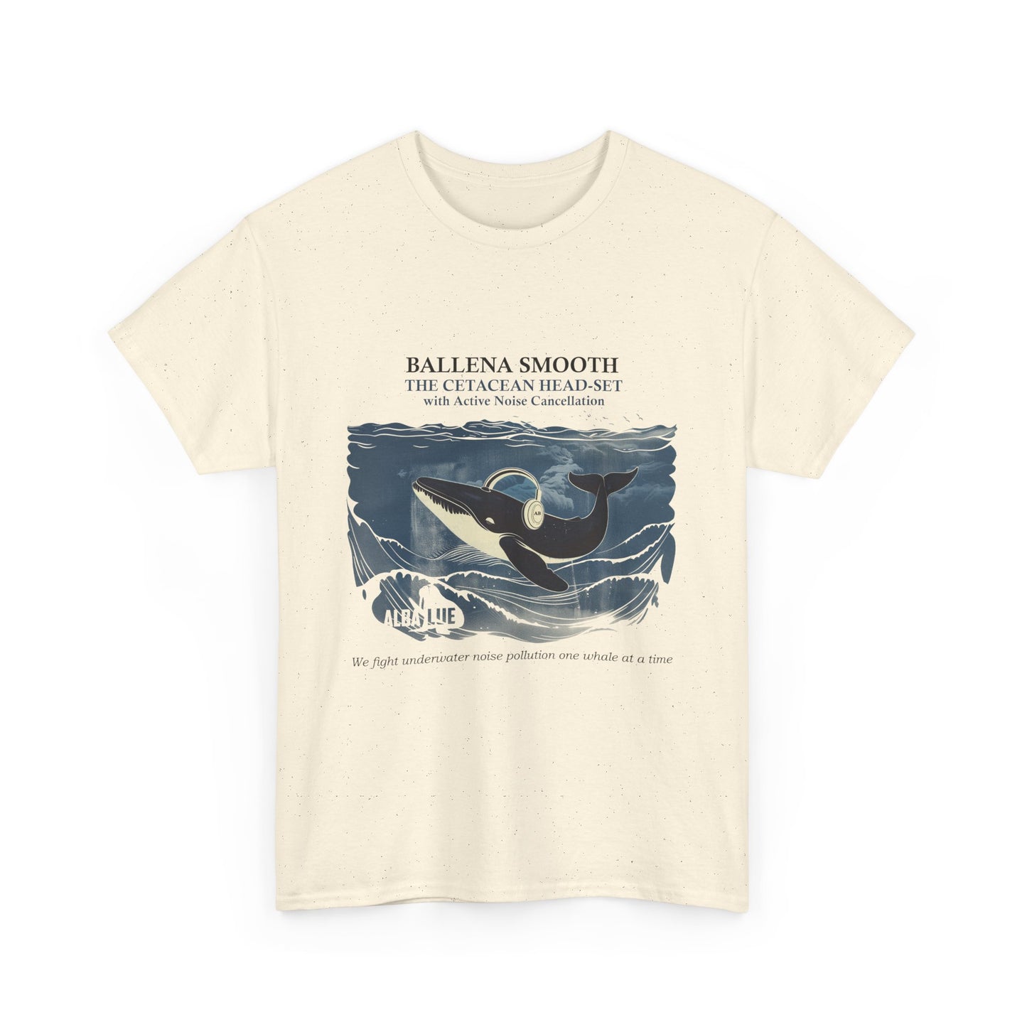 Whale Headphones - T-shirt