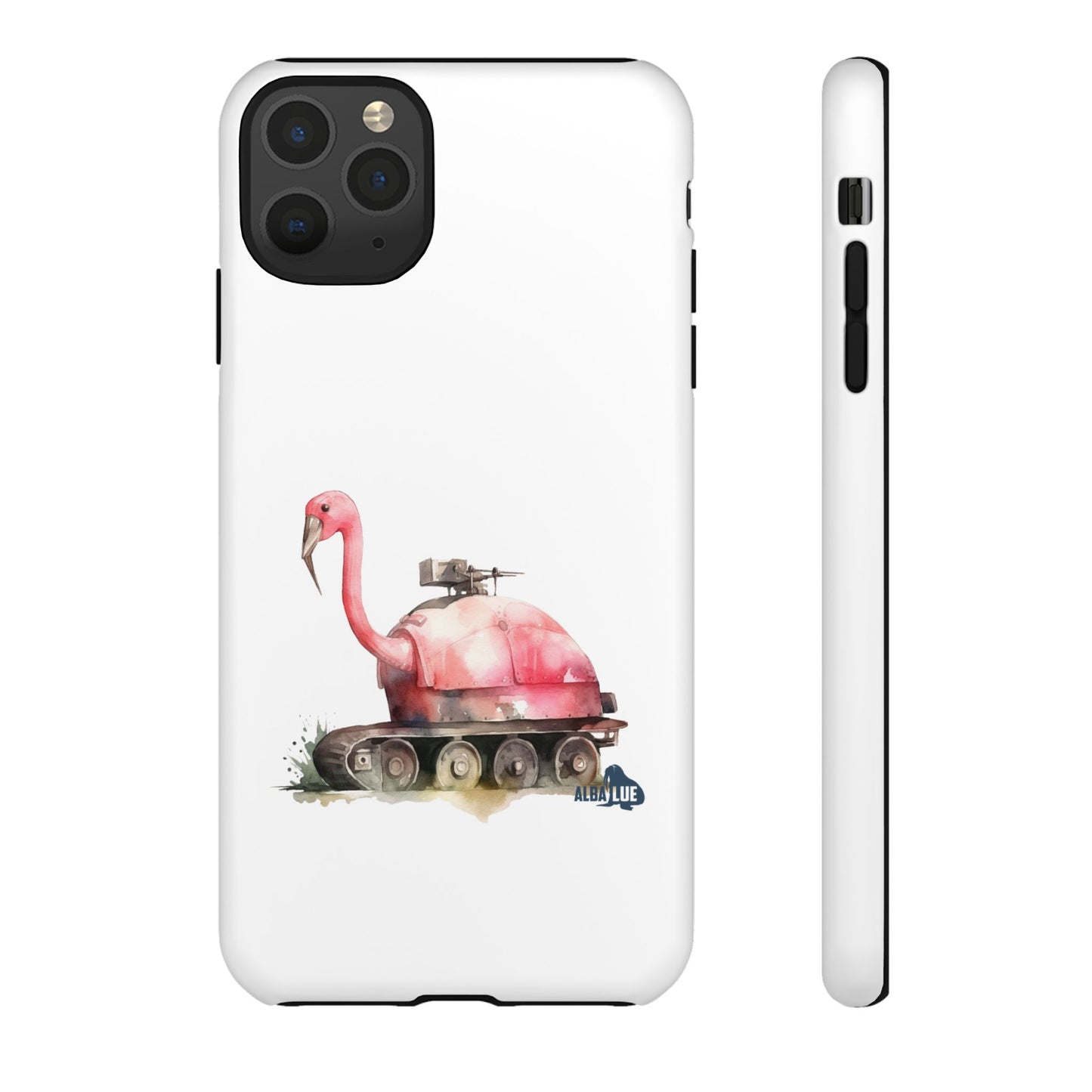 Phone Case — Flamingo Tank Illustration