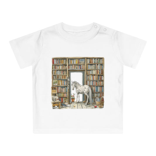 Horse in a Library - Toddler T-shirt