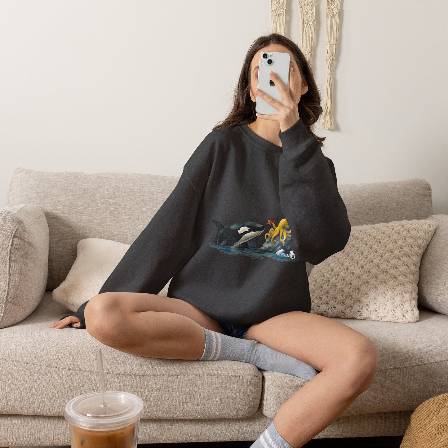 Ocean Wildlife - Crewneck Sweatshirt