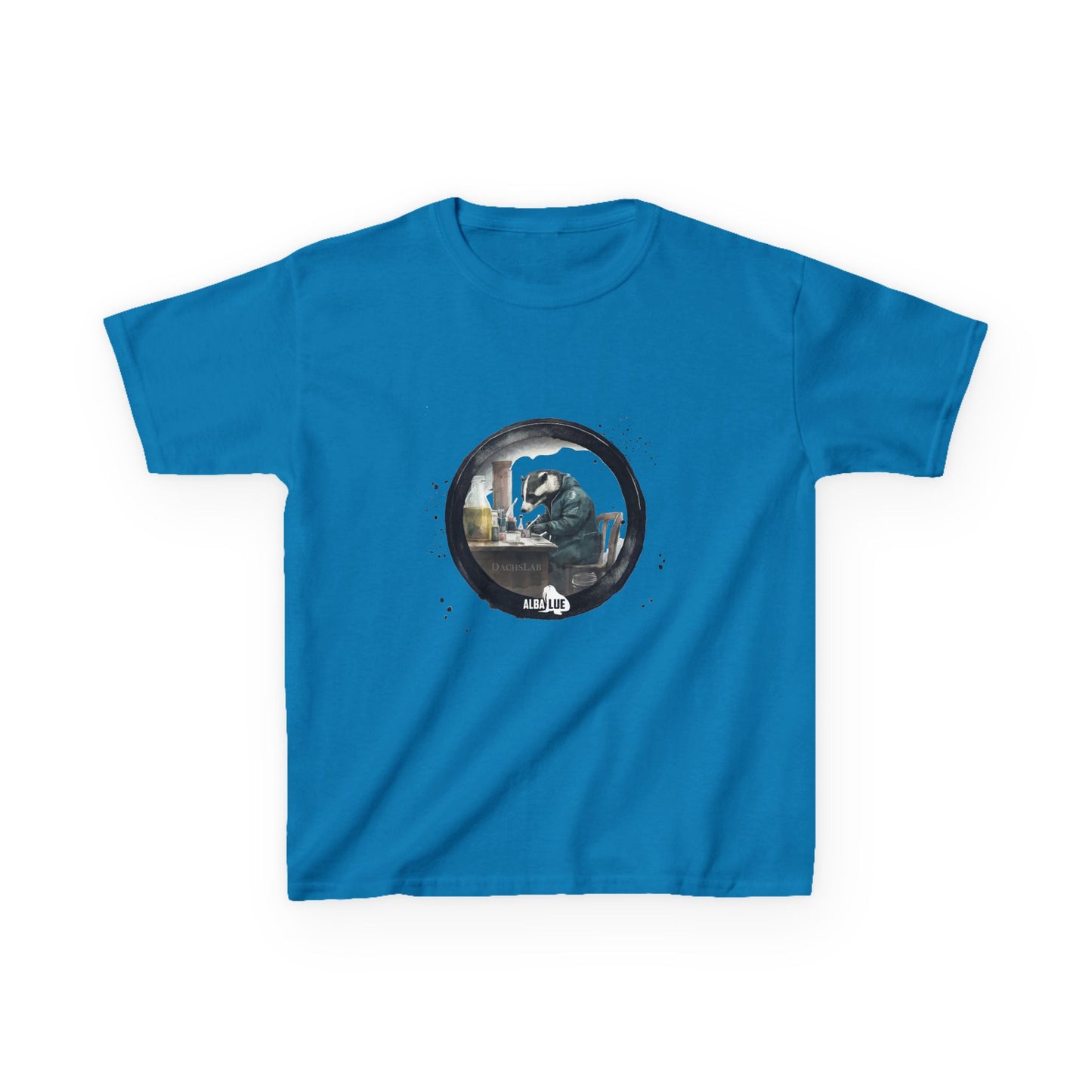 Badger in a Lab — Kids T-shirt