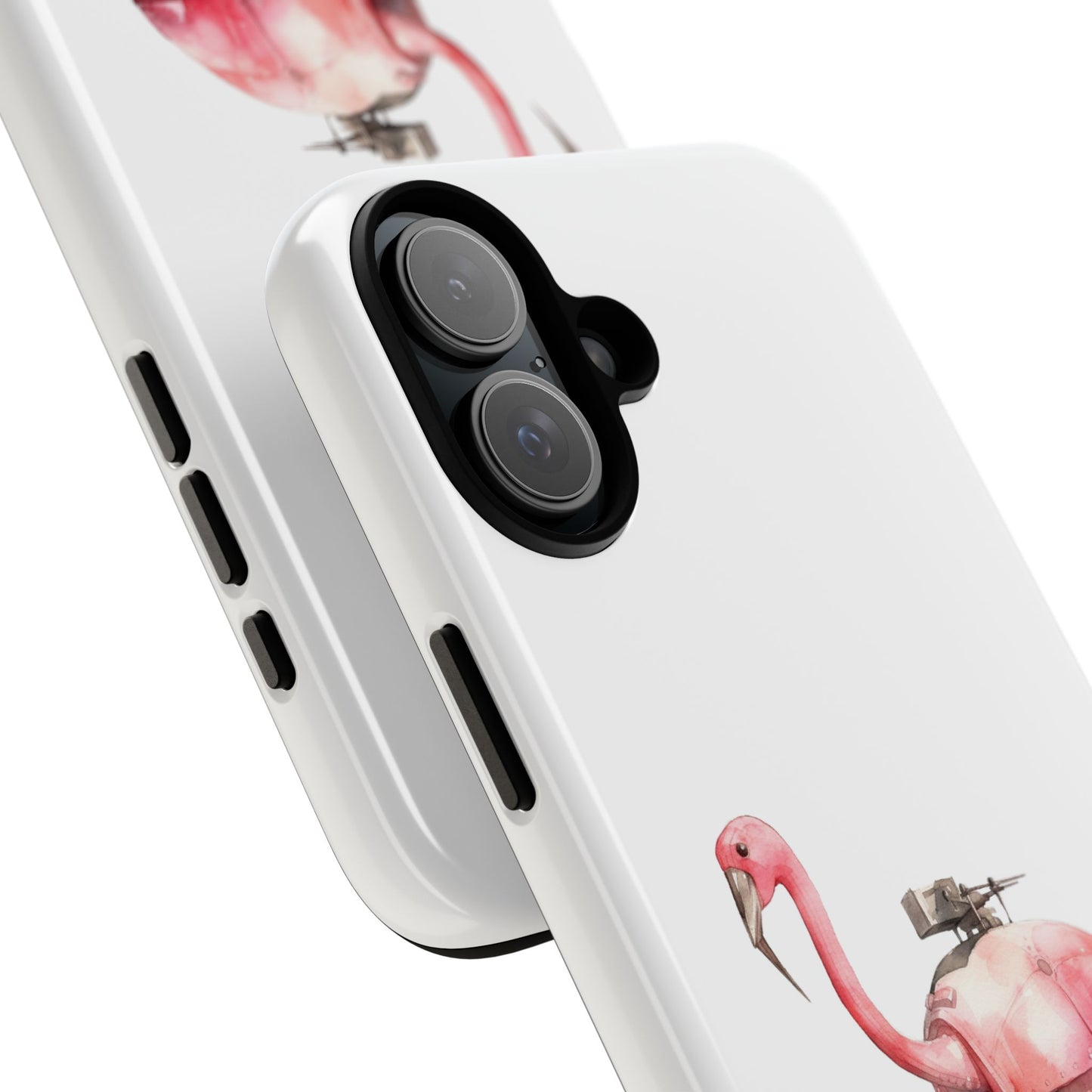 Phone Case — Flamingo Tank Illustration
