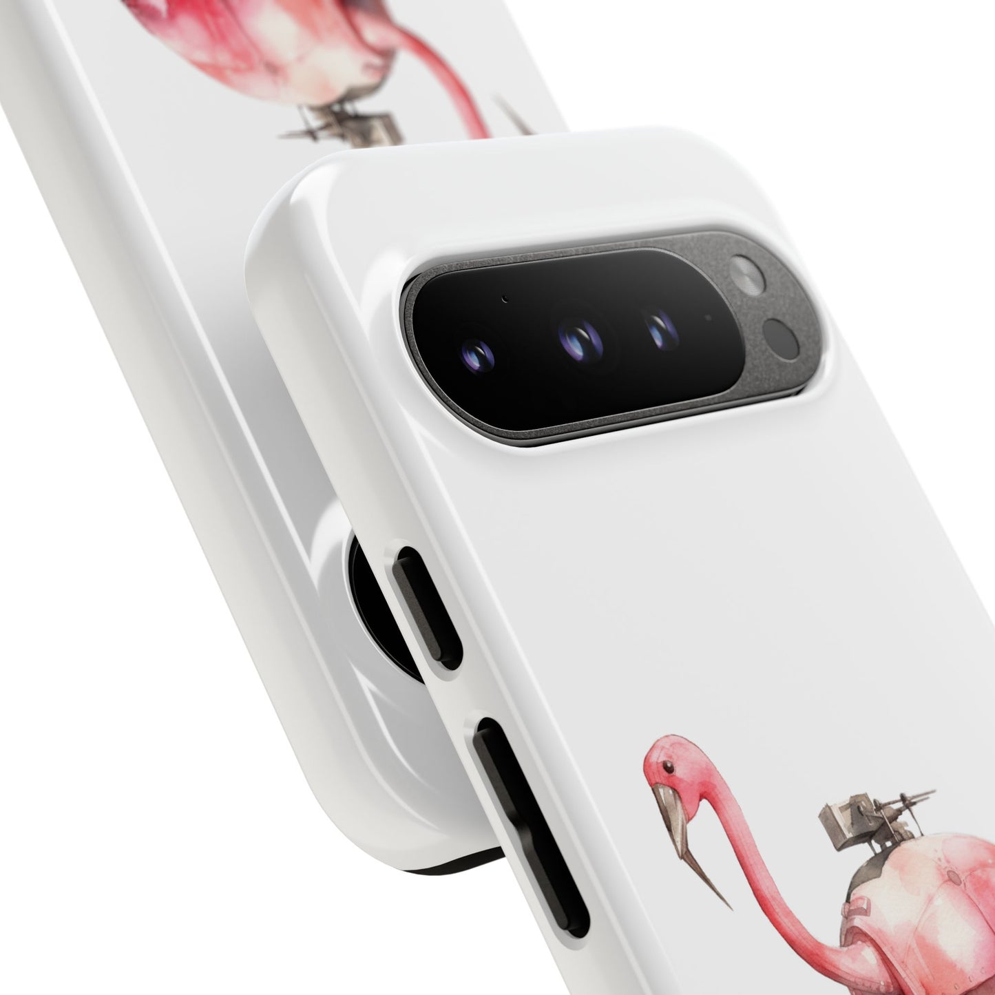 Phone Case — Flamingo Tank Illustration