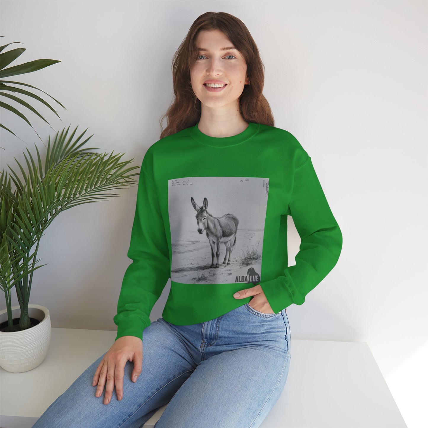 Donkey Lovers design - Crewneck Sweatshirt