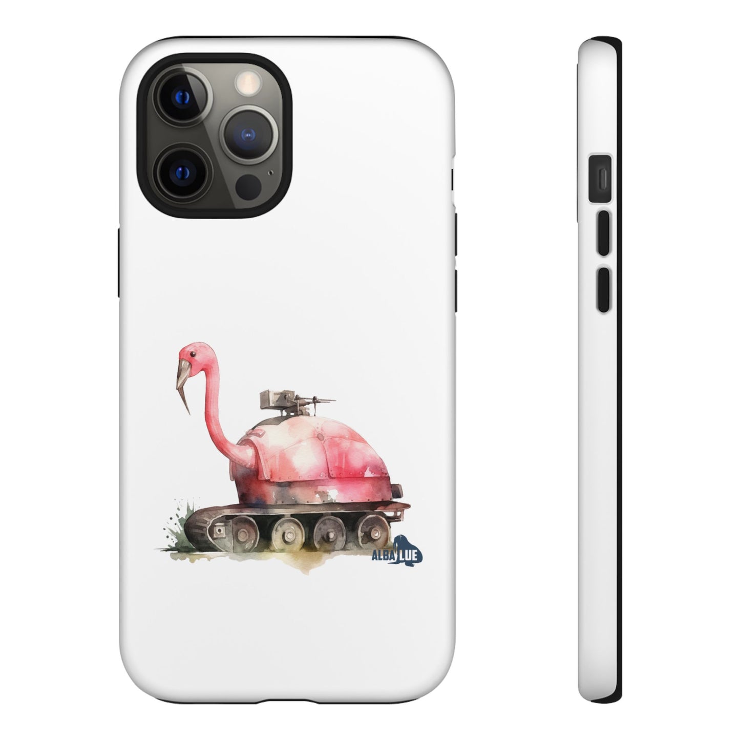 Phone Case — Flamingo Tank Illustration