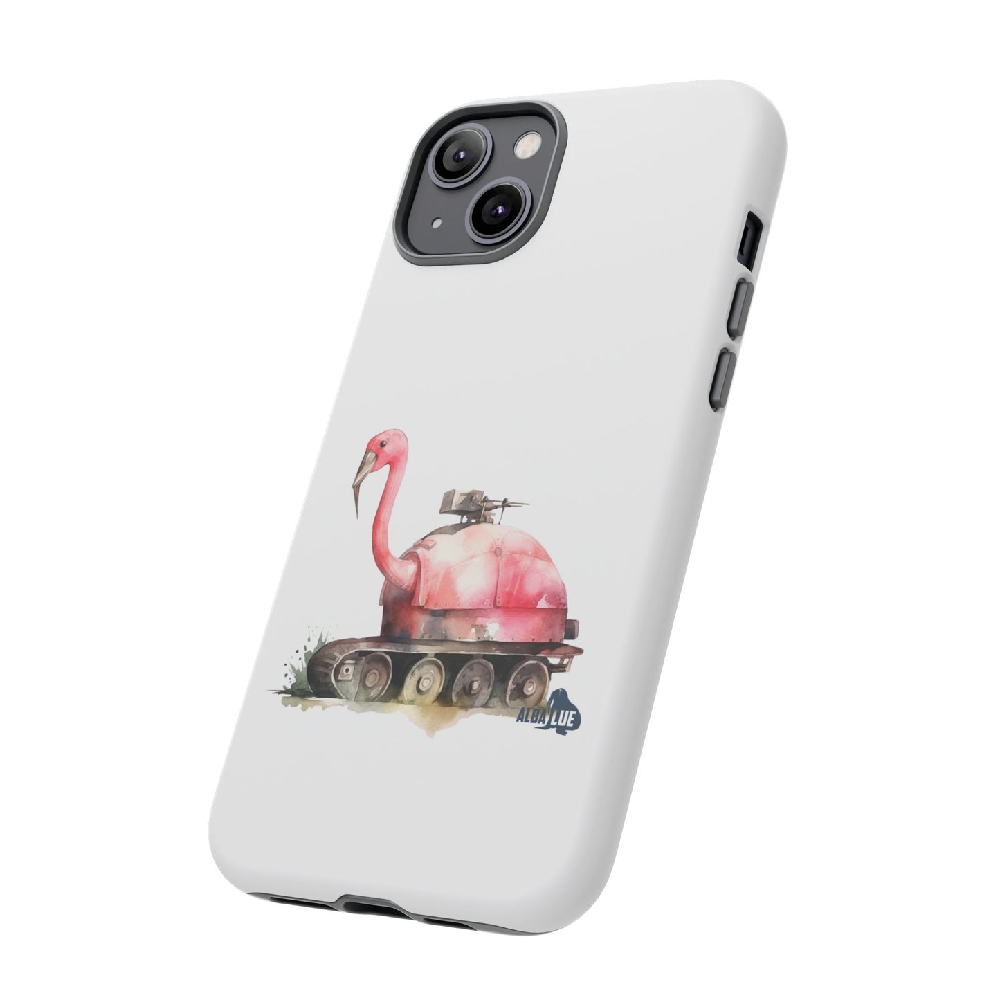 Phone Case — Flamingo Tank Illustration