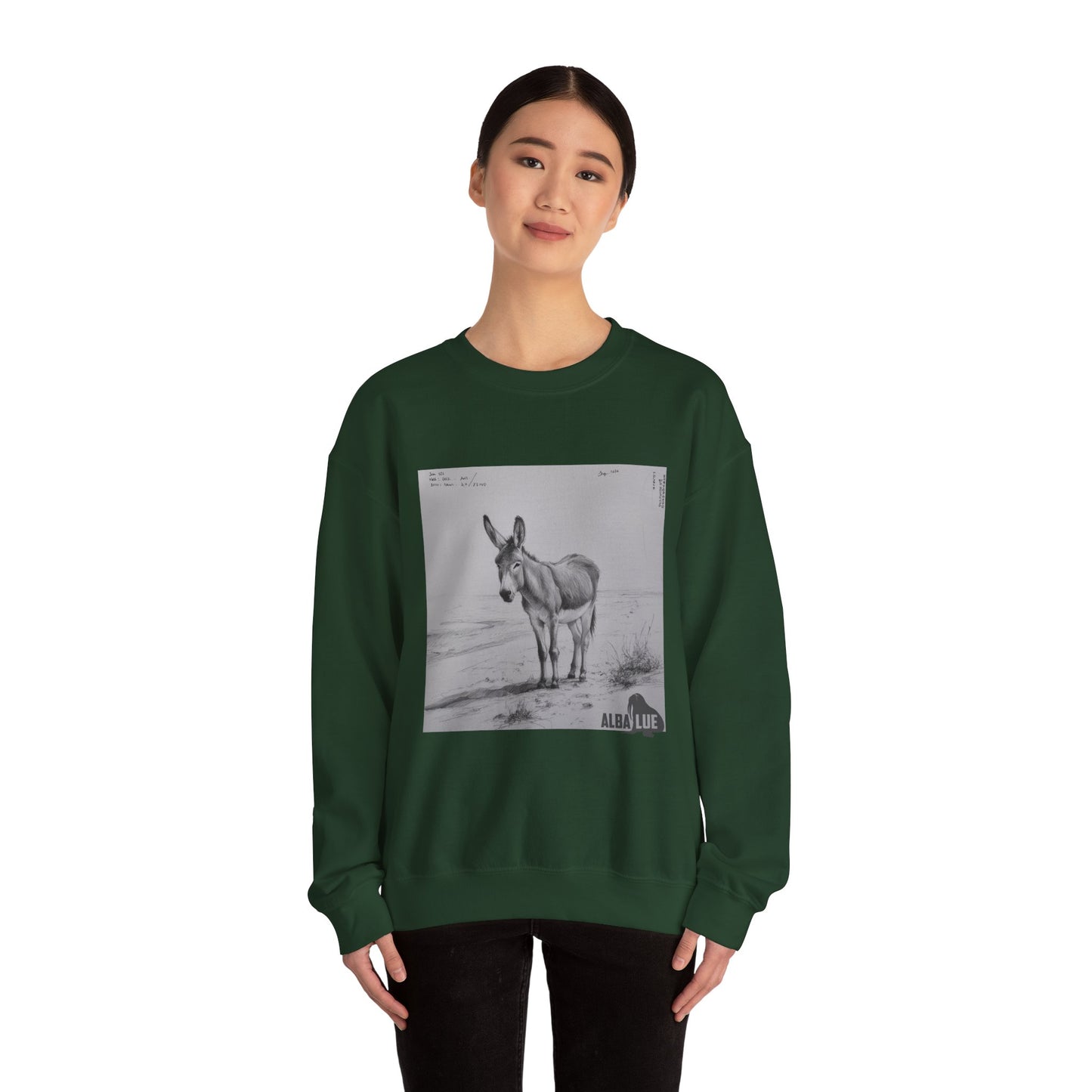 Donkey Lovers design - Crewneck Sweatshirt