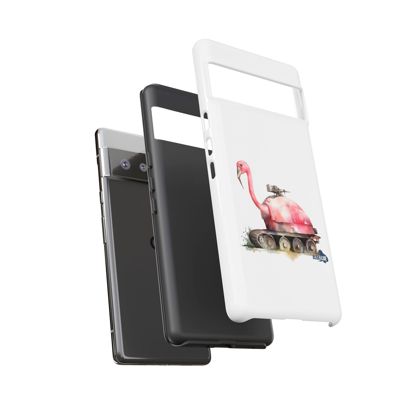 Phone Case — Flamingo Tank Illustration