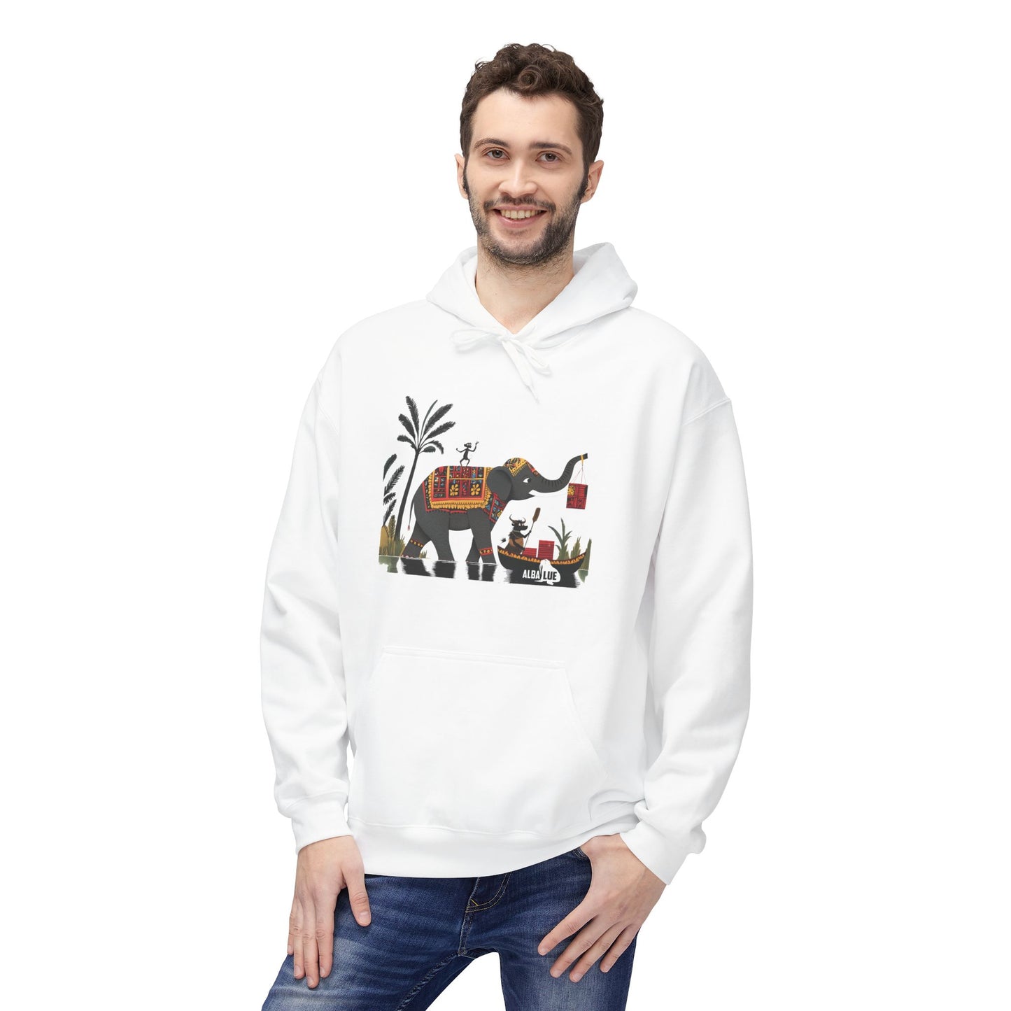 Jungle Logistic - hooded sweatshirt