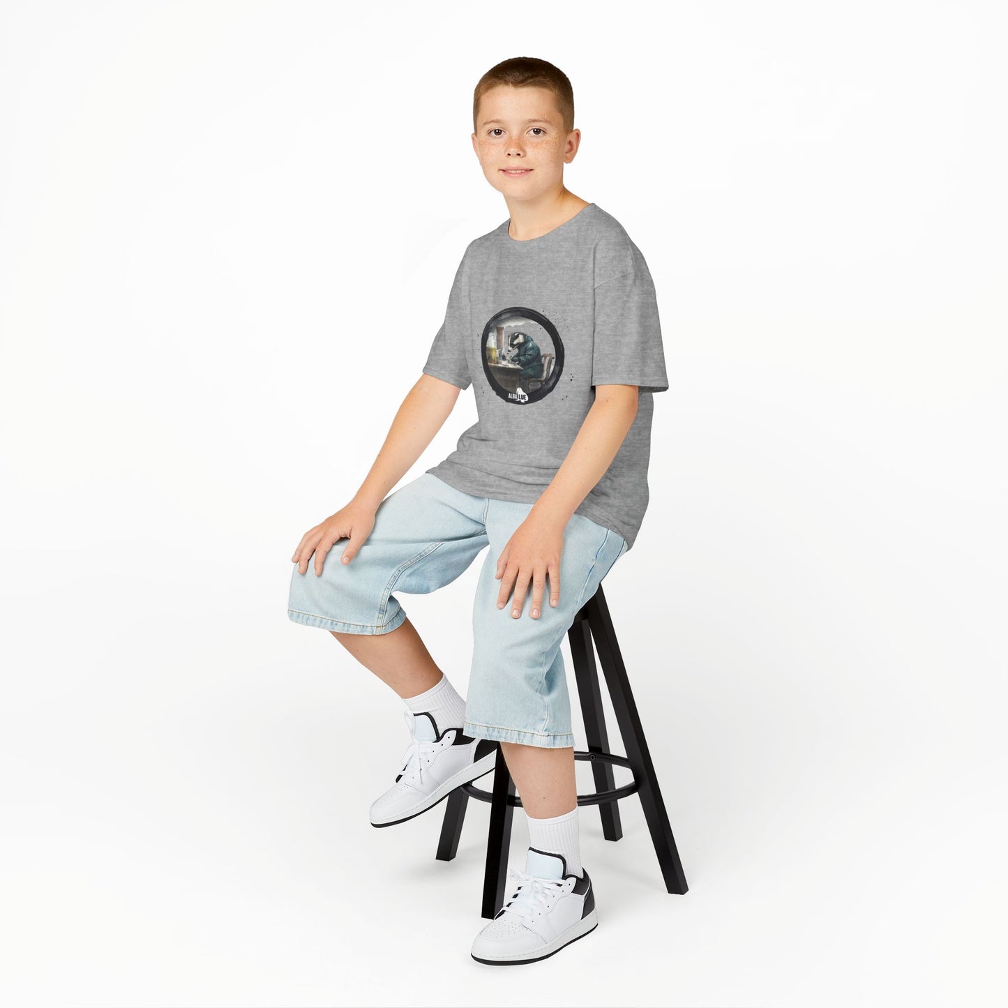 Badger in a Lab — Kids T-shirt