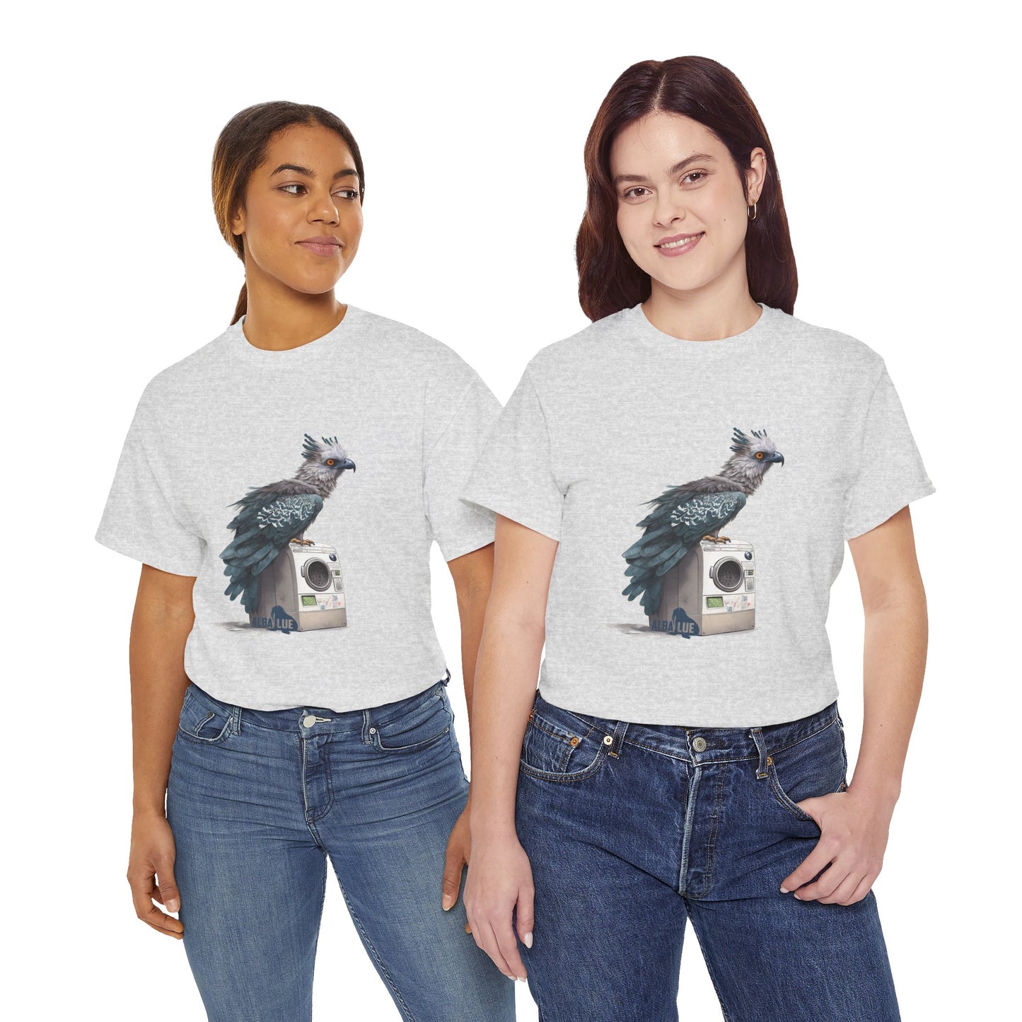 Harpy Eagle Sitting on a Washing Machine  - T-Shirt