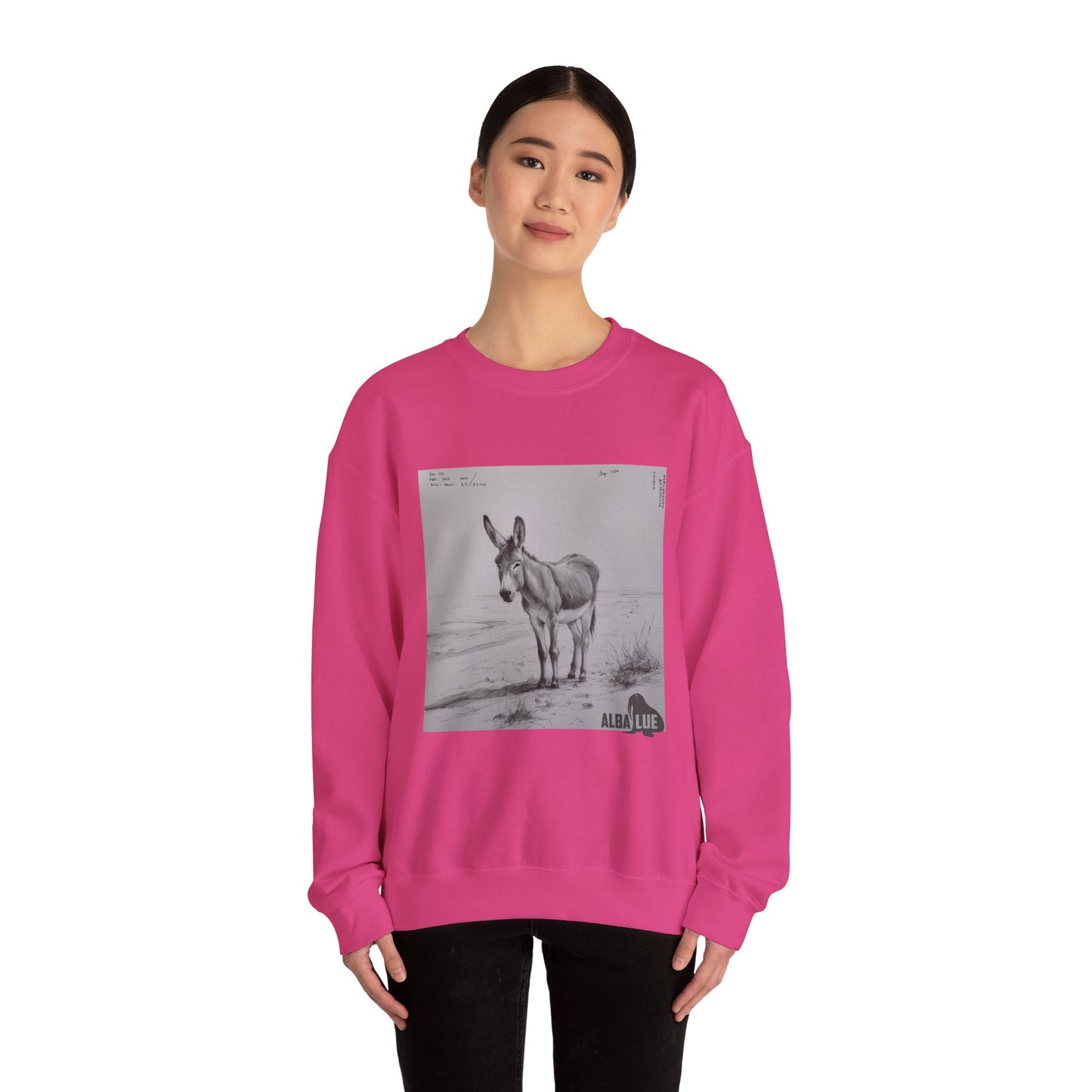 Donkey Lovers design - Crewneck Sweatshirt