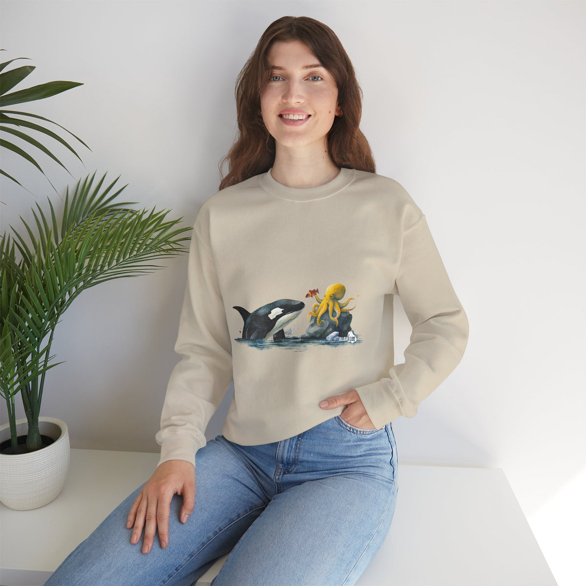Ocean Wildlife - Crewneck Sweatshirt