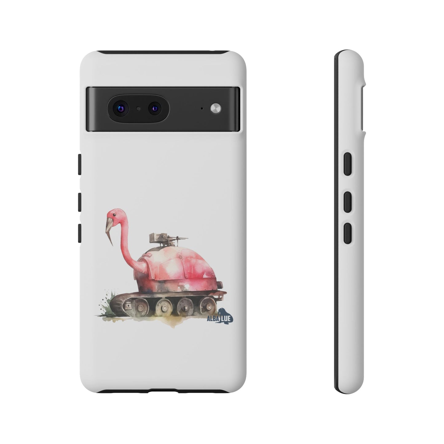 Phone Case — Flamingo Tank Illustration