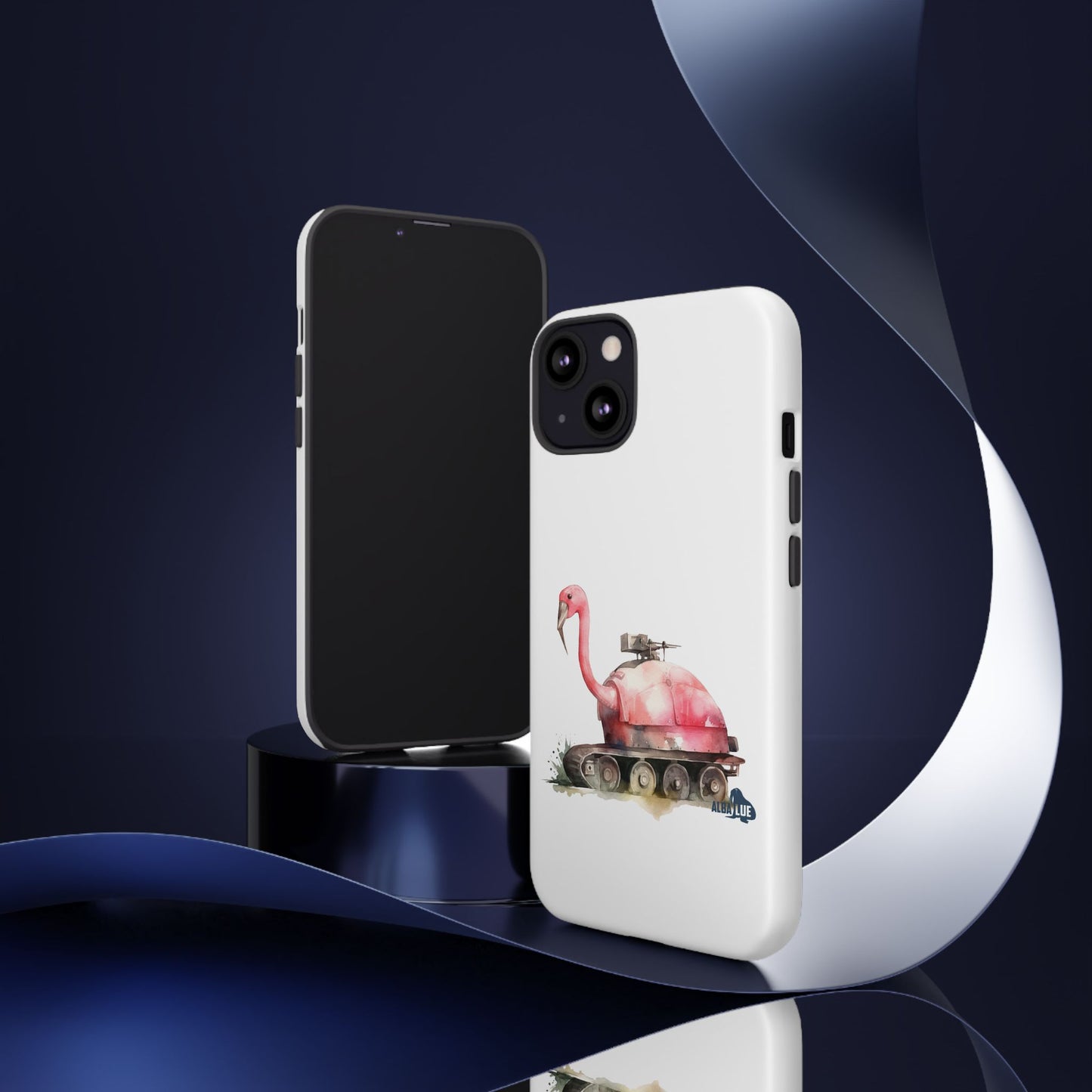 Phone Case — Flamingo Tank Illustration