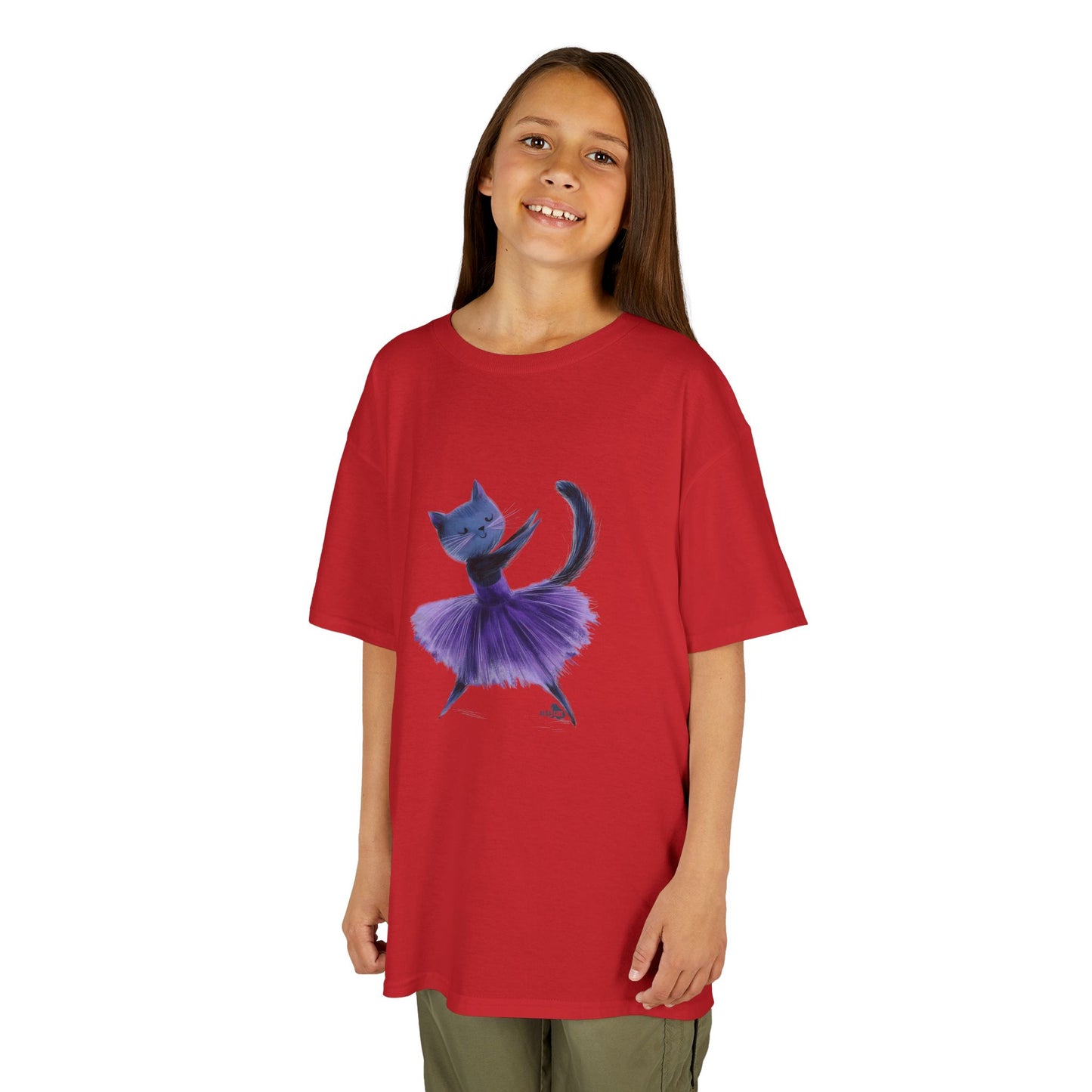 Ballerina Cat - Youth T-shirt