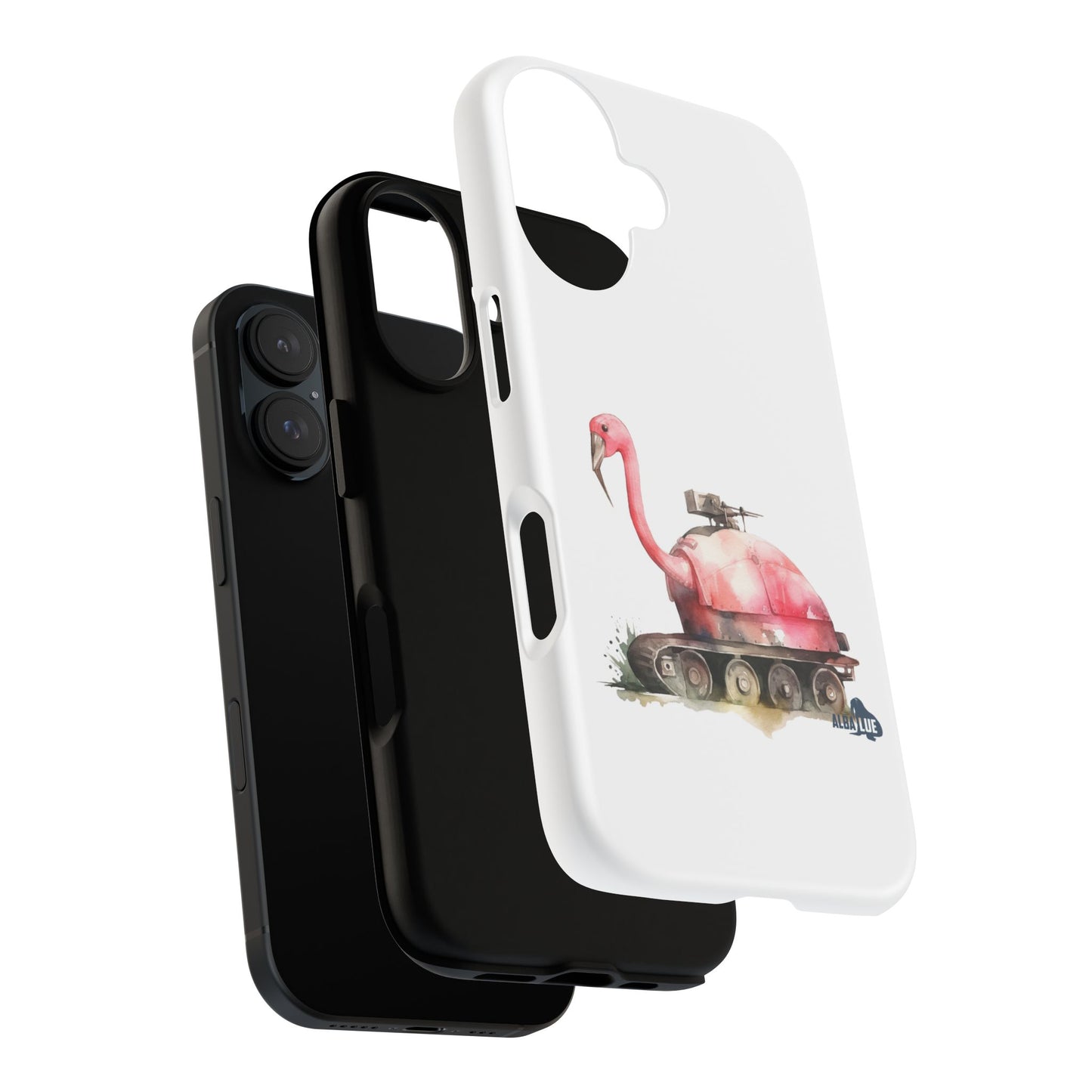 Phone Case — Flamingo Tank Illustration