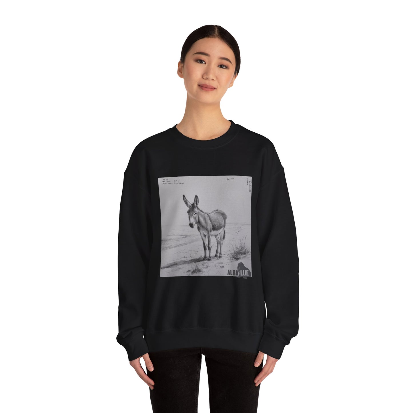 Donkey Lovers design - Crewneck Sweatshirt
