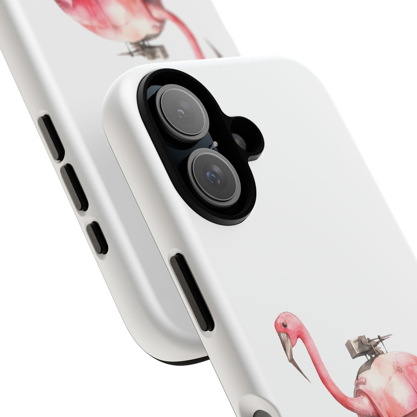 Phone Case — Flamingo Tank Illustration