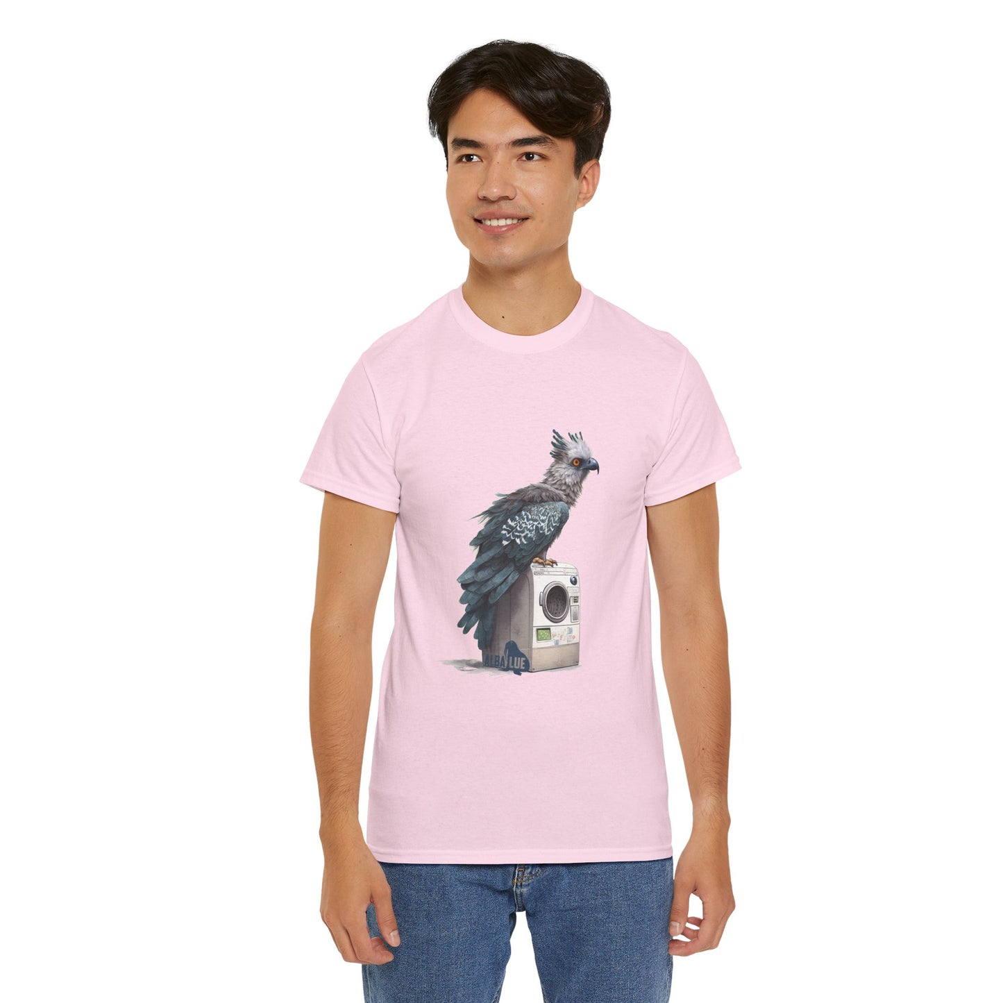 Harpy Eagle Sitting on a Washing Machine  - T-Shirt