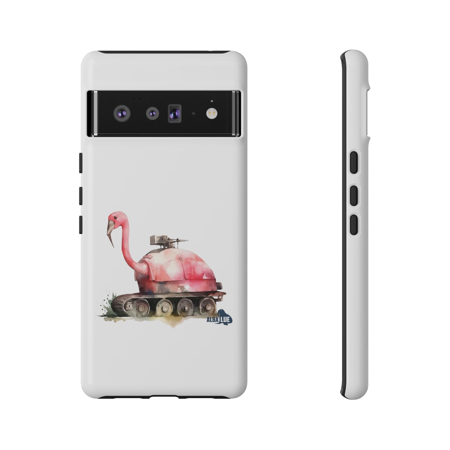 Phone Case — Flamingo Tank Illustration