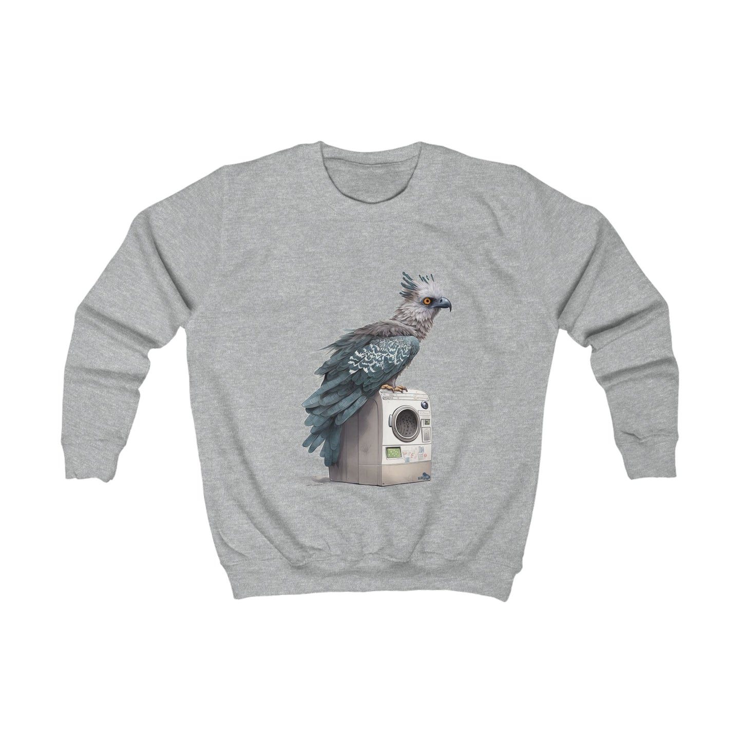 Harpy Eagle Sitting on a Washing Machine - Kids Sweatshirt