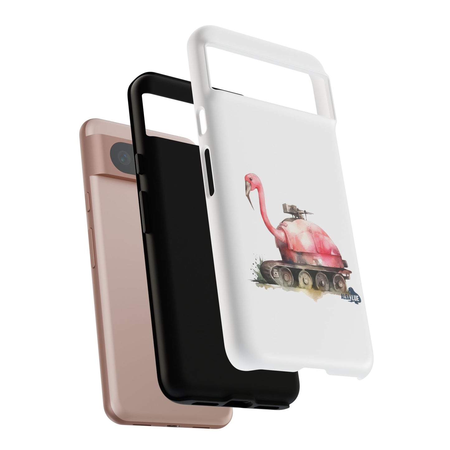Phone Case — Flamingo Tank Illustration