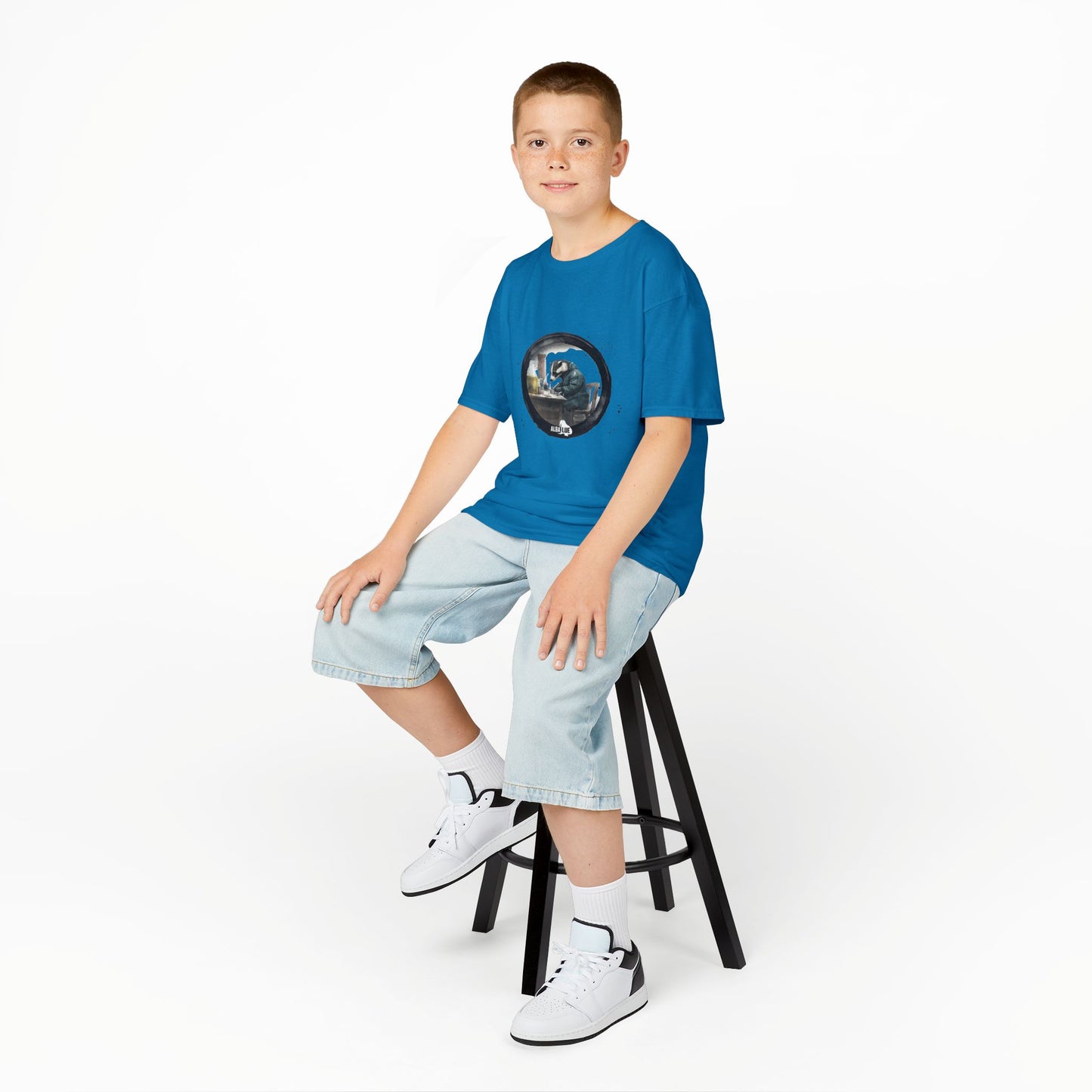 Badger in a Lab — Kids T-shirt