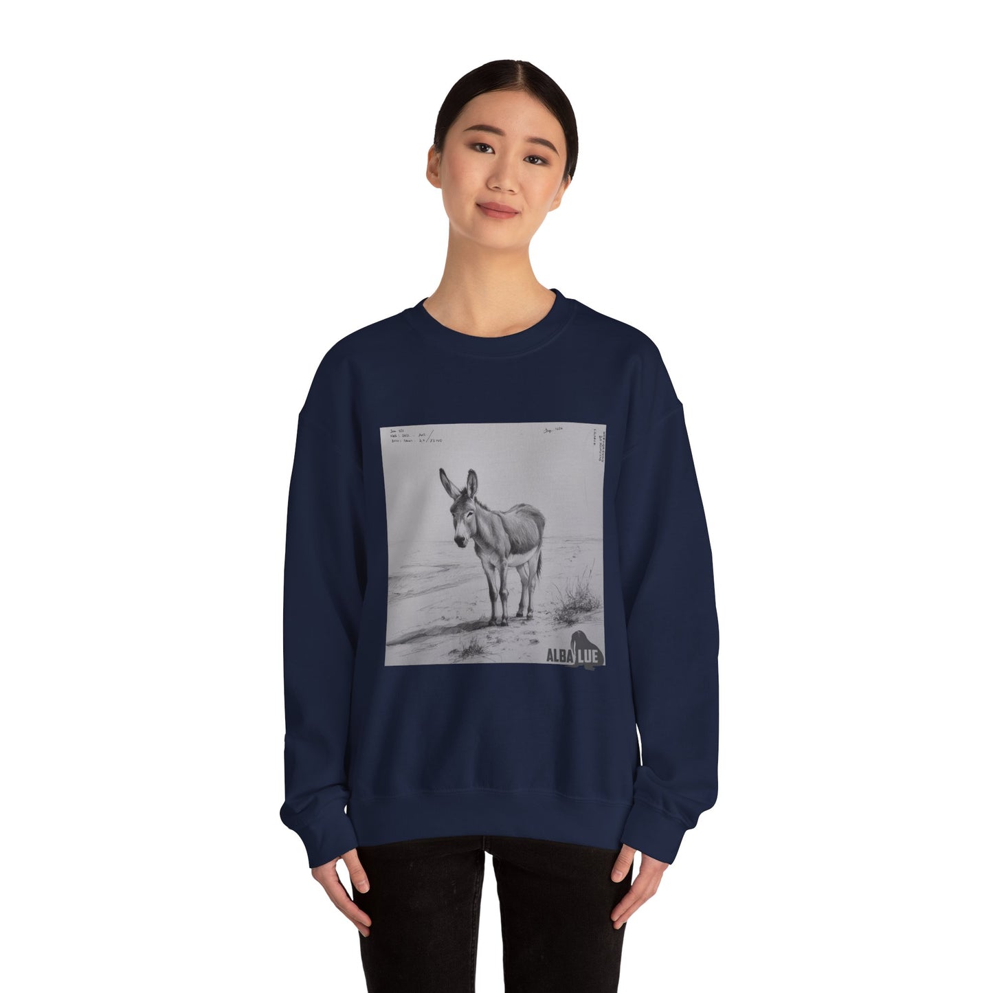 Donkey Lovers design - Crewneck Sweatshirt