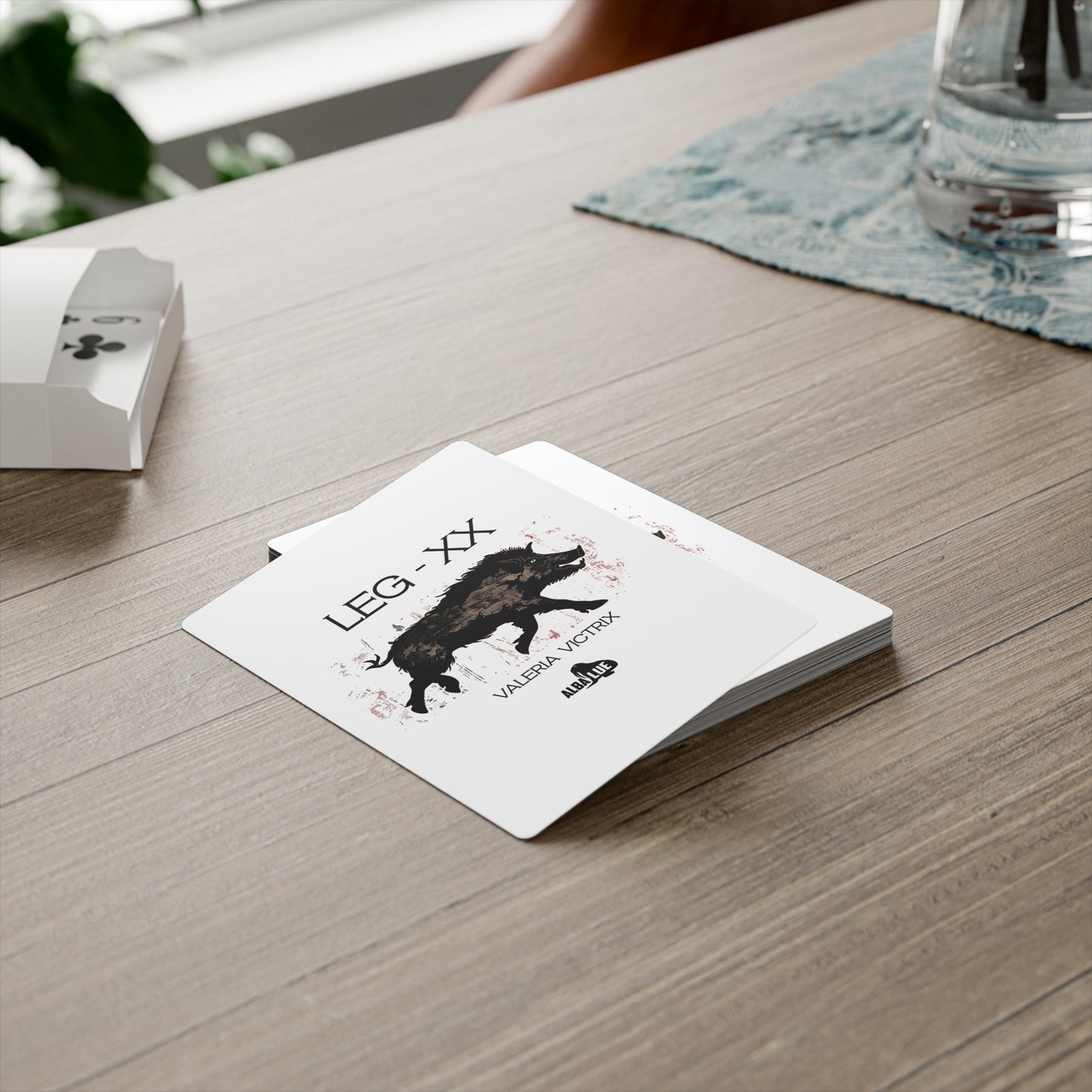 Wild Boar LEG - XX VALERIA VICTRIX - Poker Cards