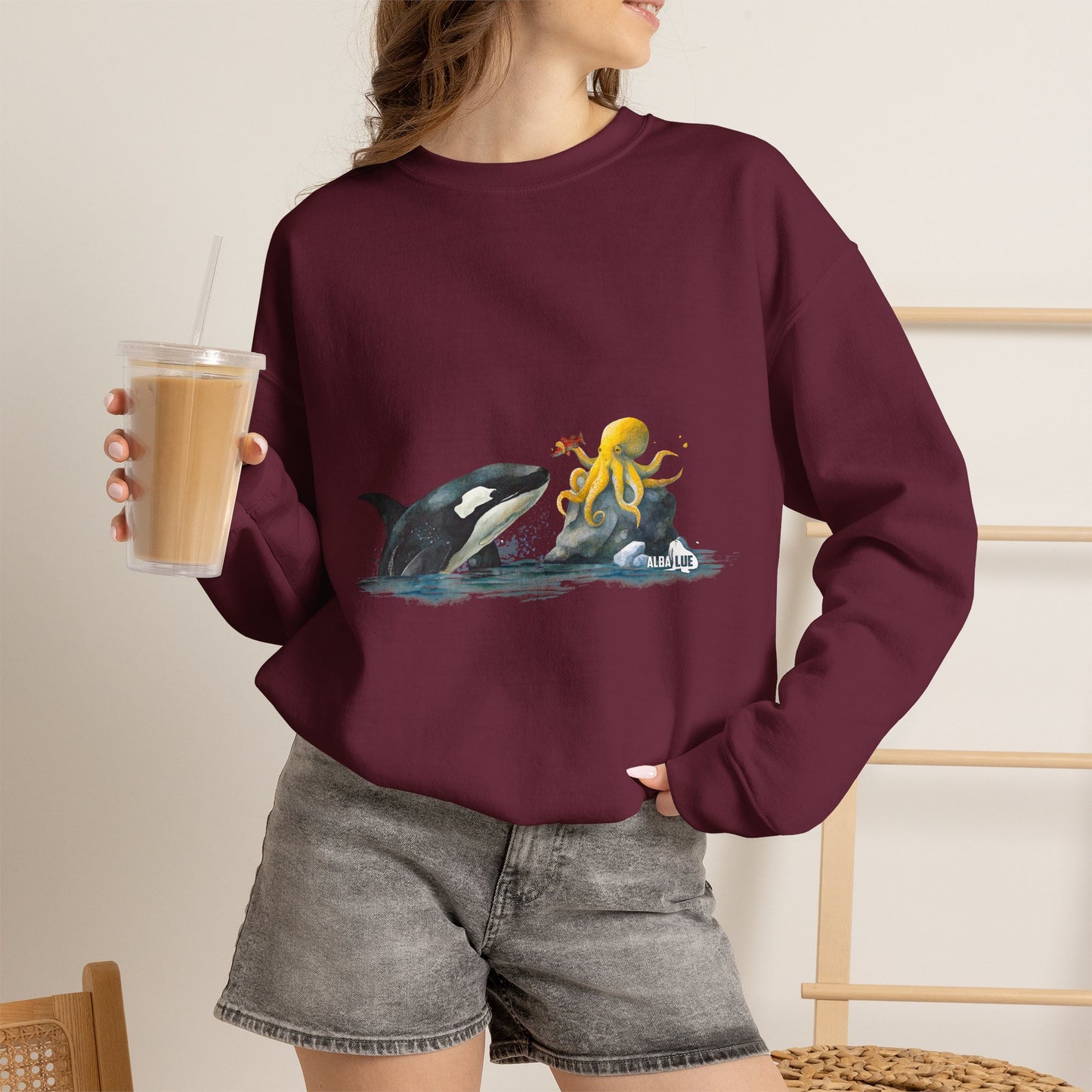Ocean Wildlife - Crewneck Sweatshirt