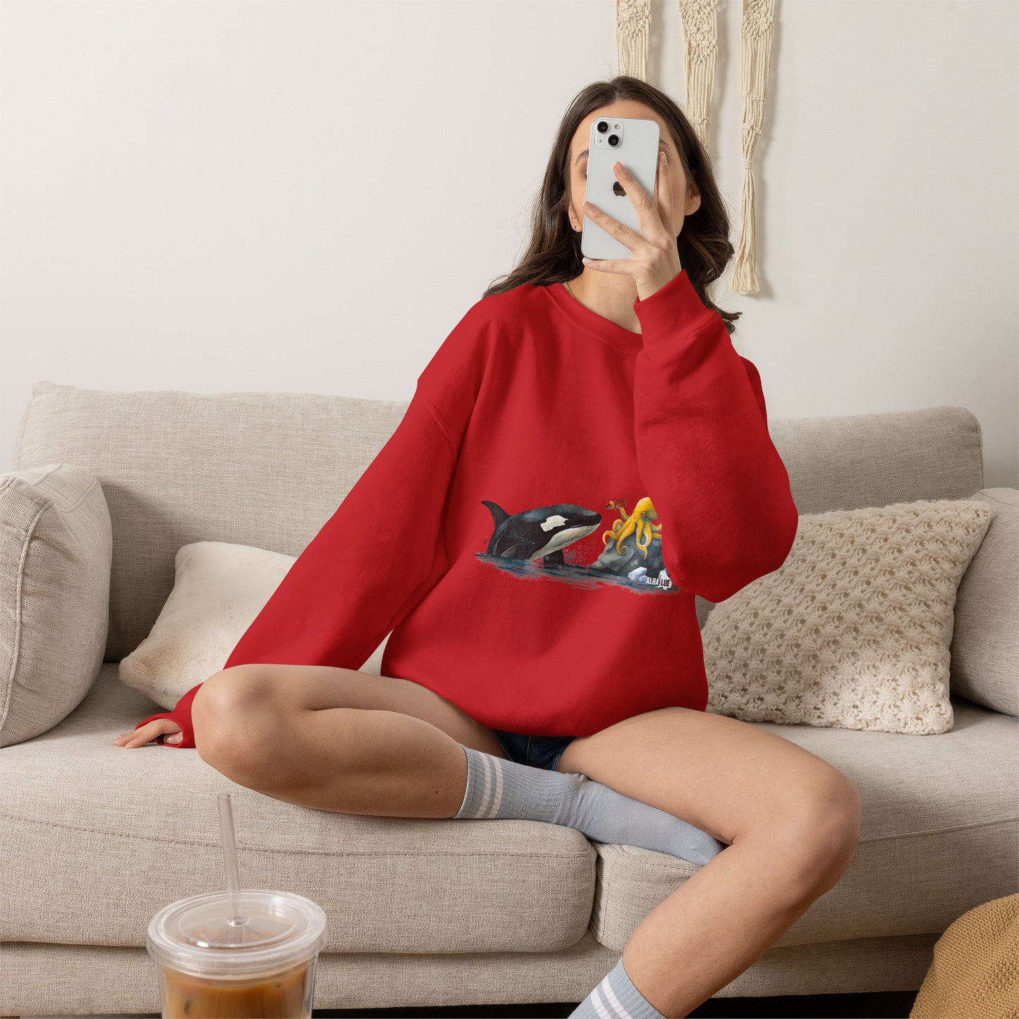 Ocean Wildlife - Crewneck Sweatshirt