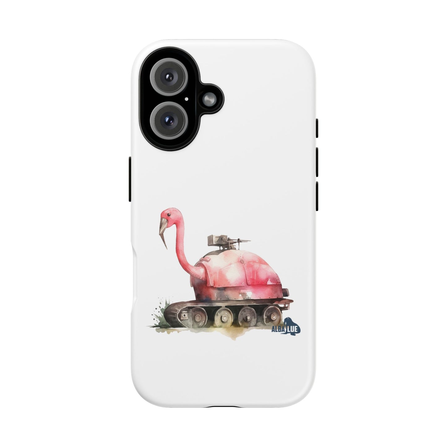 Phone Case — Flamingo Tank Illustration