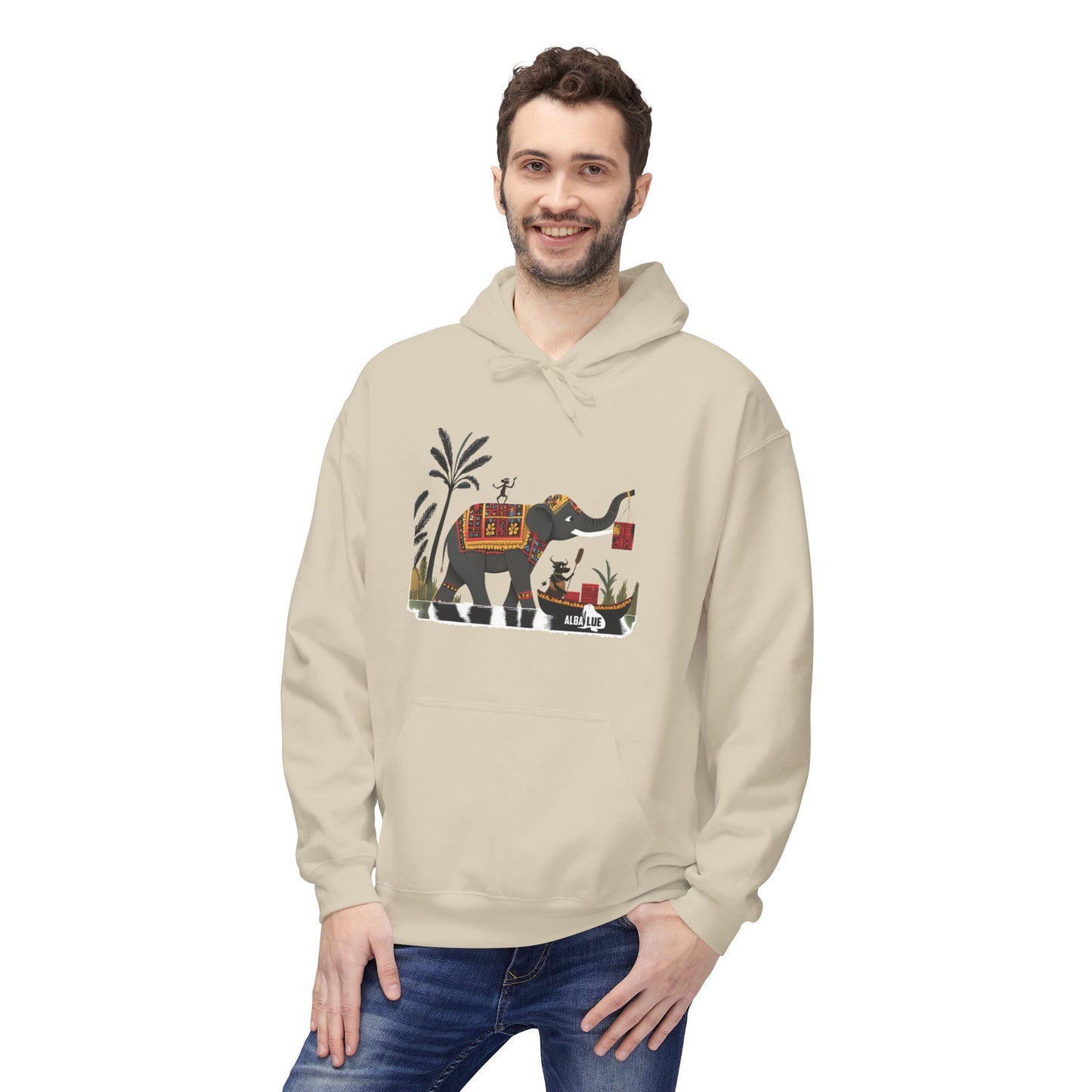 Jungle Logistic - hooded sweatshirt