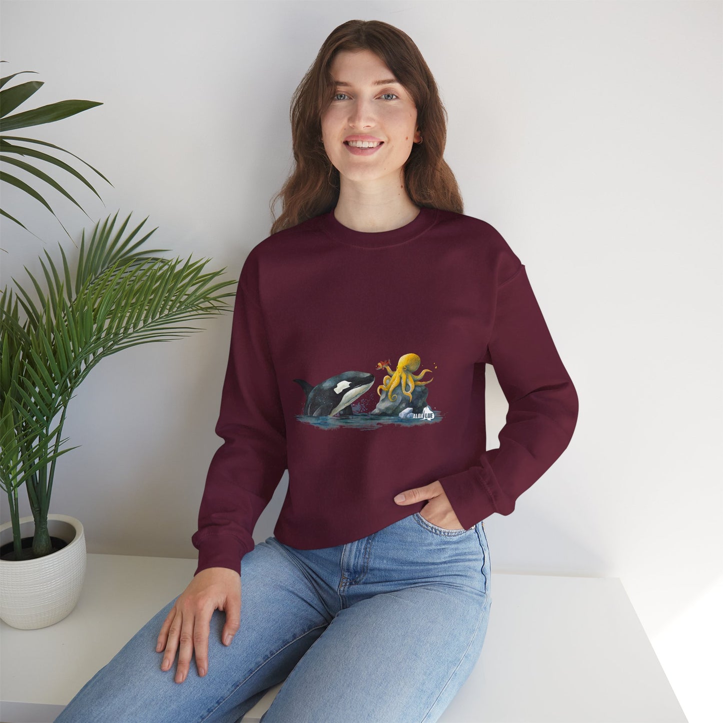 Ocean Wildlife - Crewneck Sweatshirt