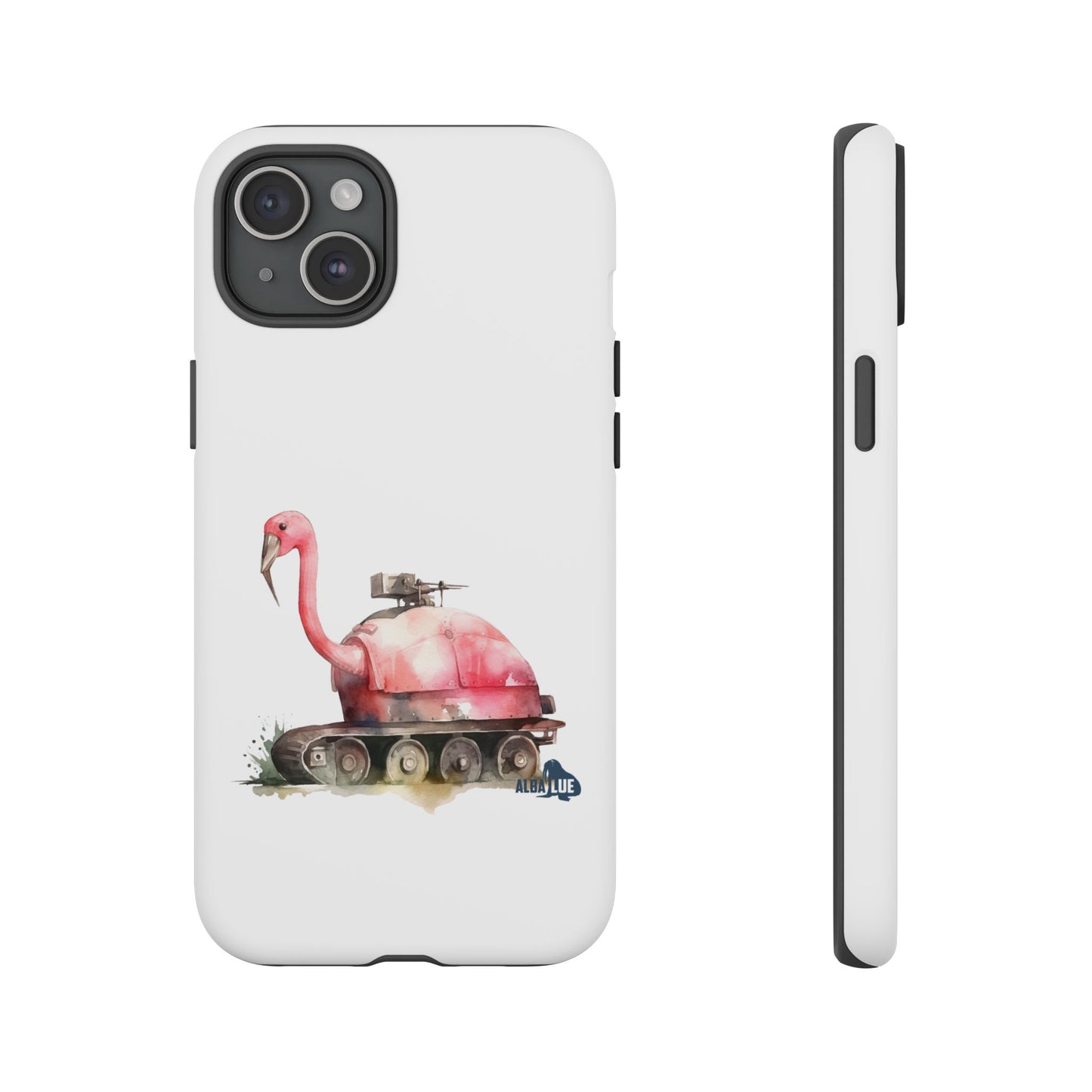 Phone Case — Flamingo Tank Illustration