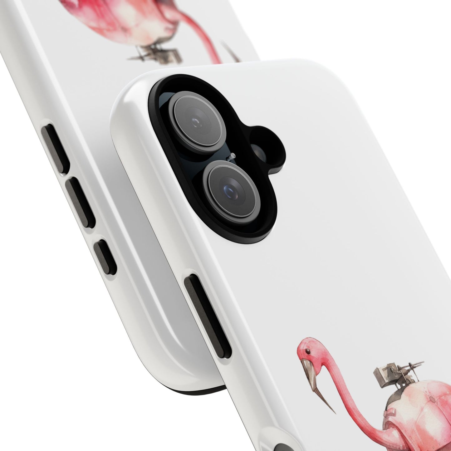 Phone Case — Flamingo Tank Illustration