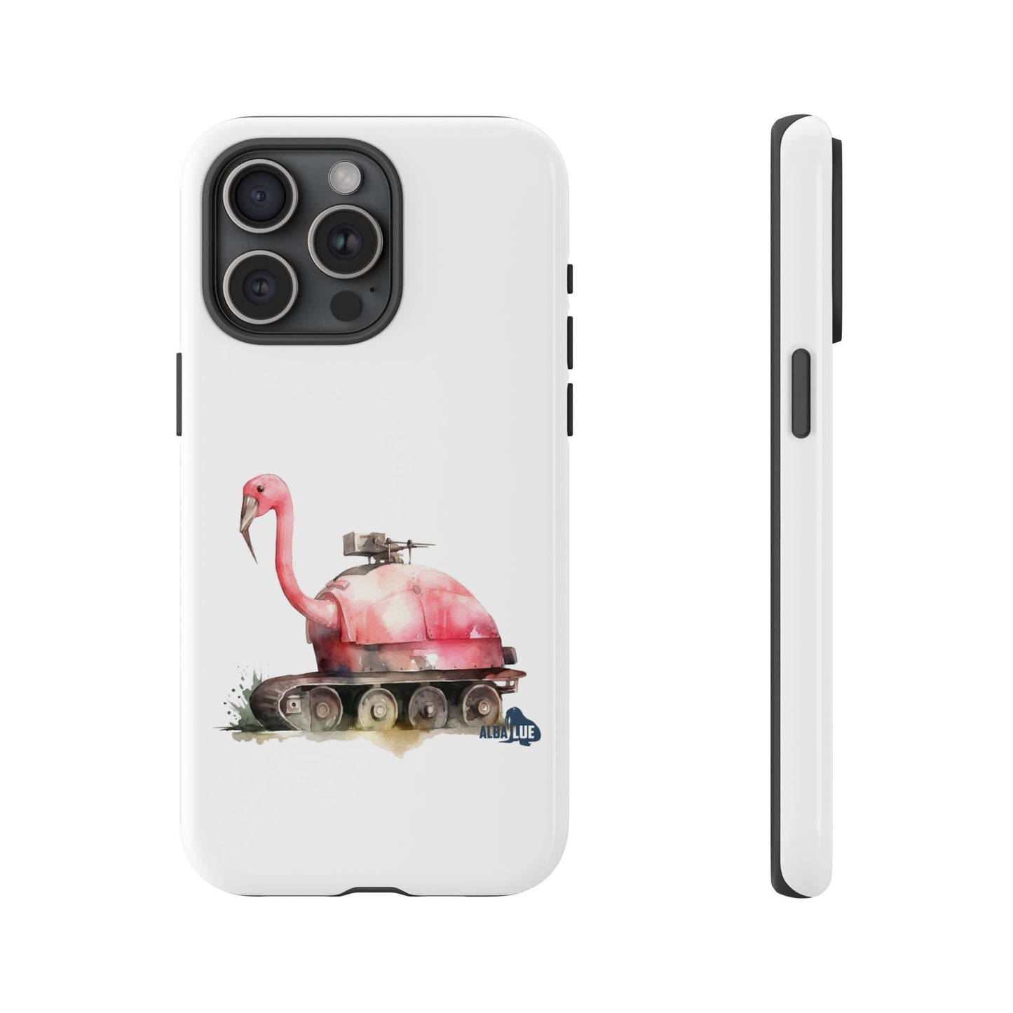 Phone Case — Flamingo Tank Illustration