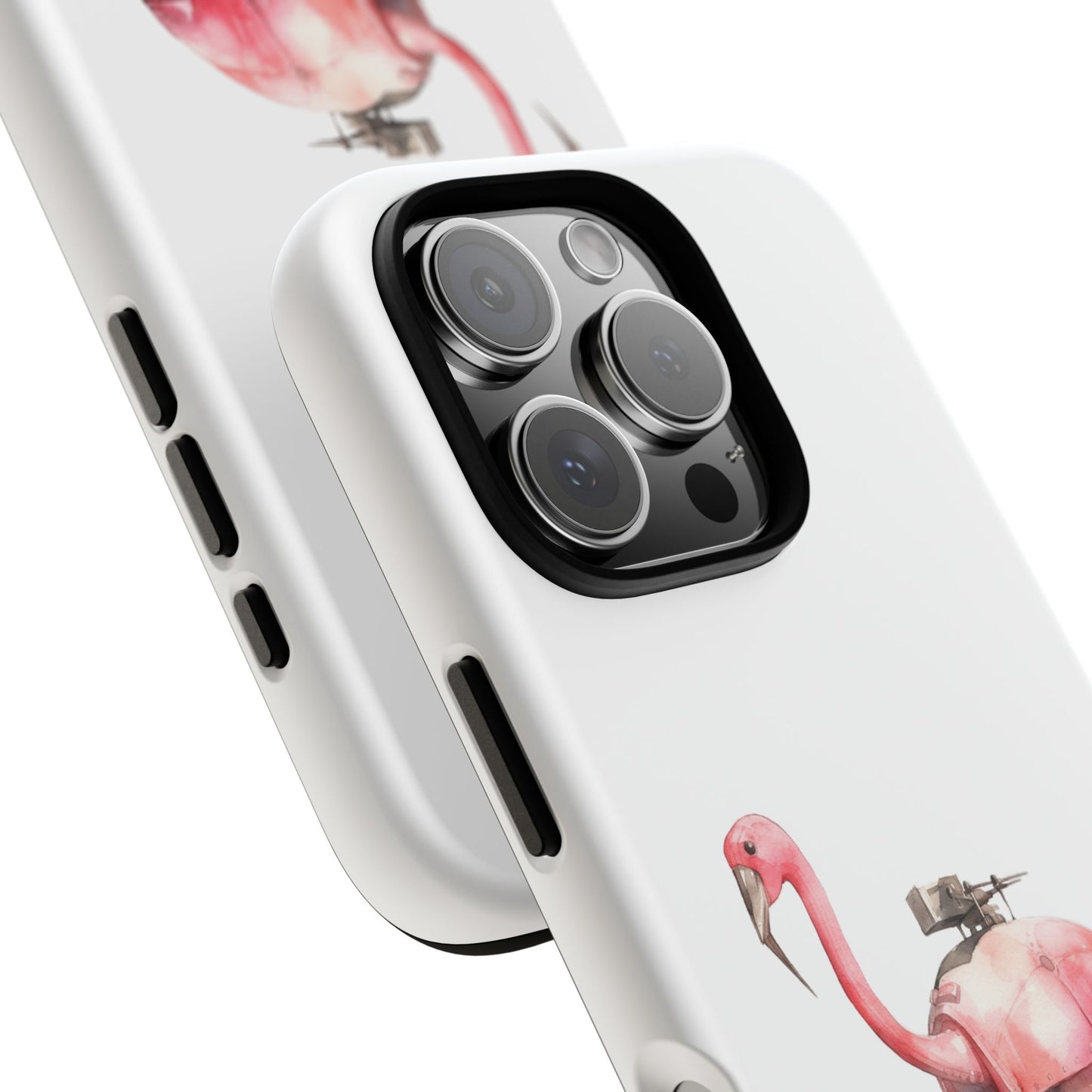 Phone Case — Flamingo Tank Illustration