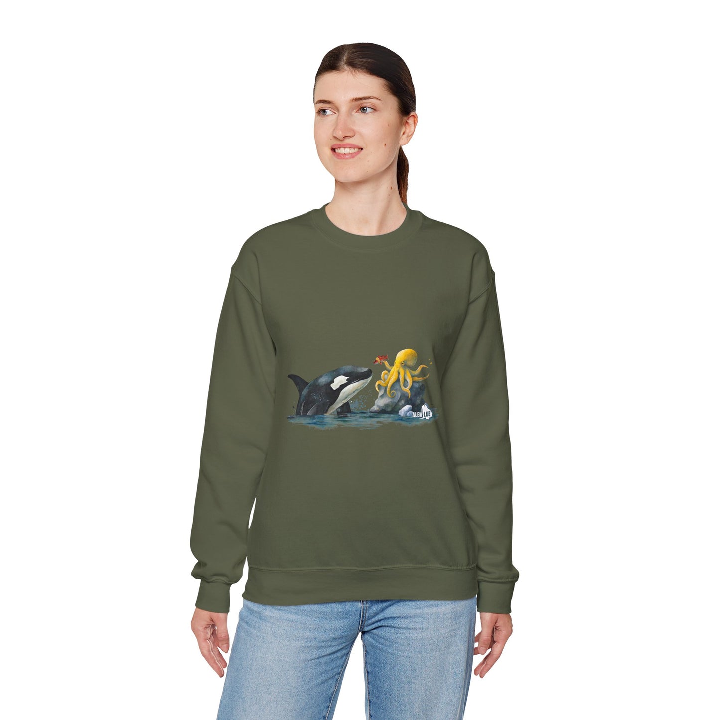 Ocean Wildlife - Crewneck Sweatshirt