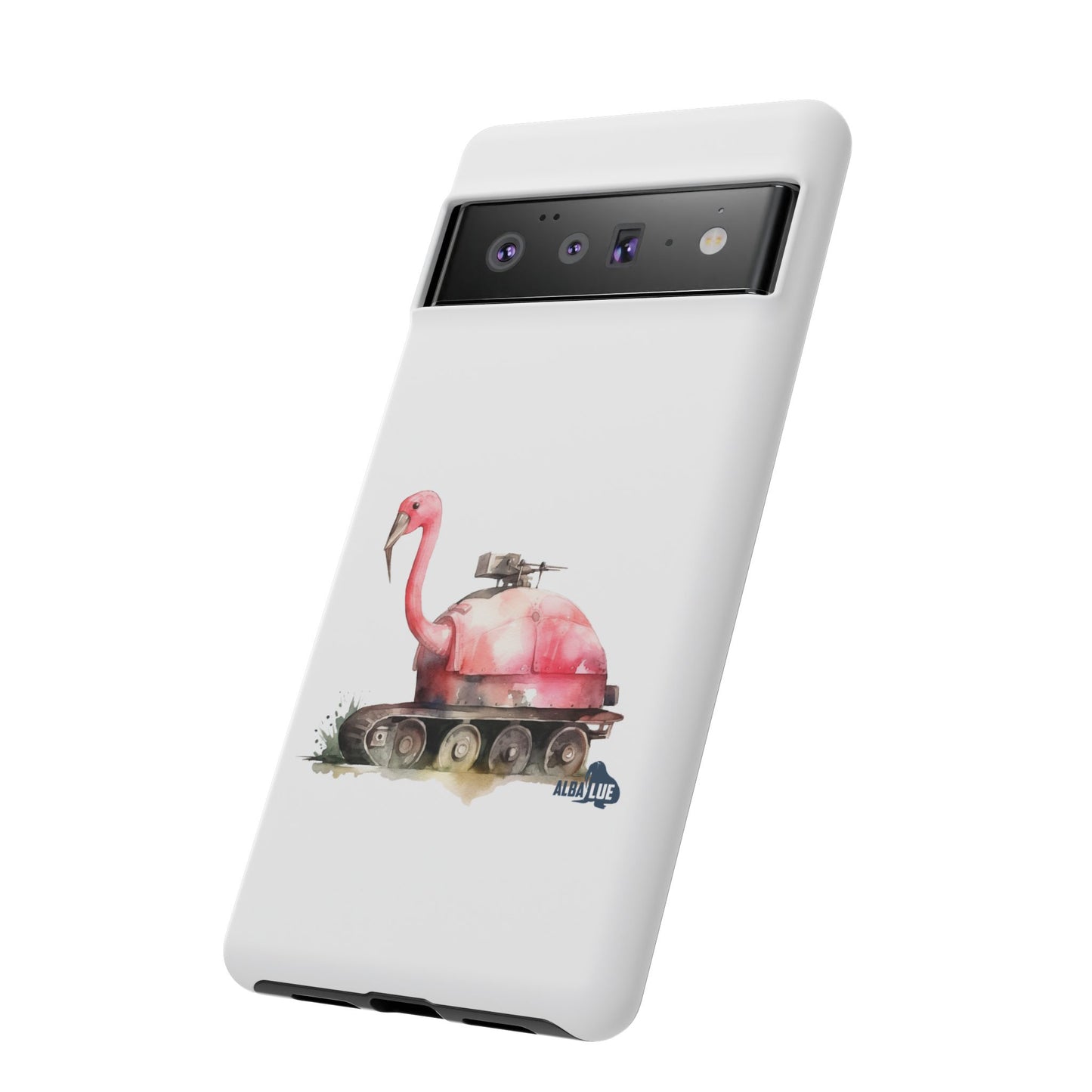 Phone Case — Flamingo Tank Illustration