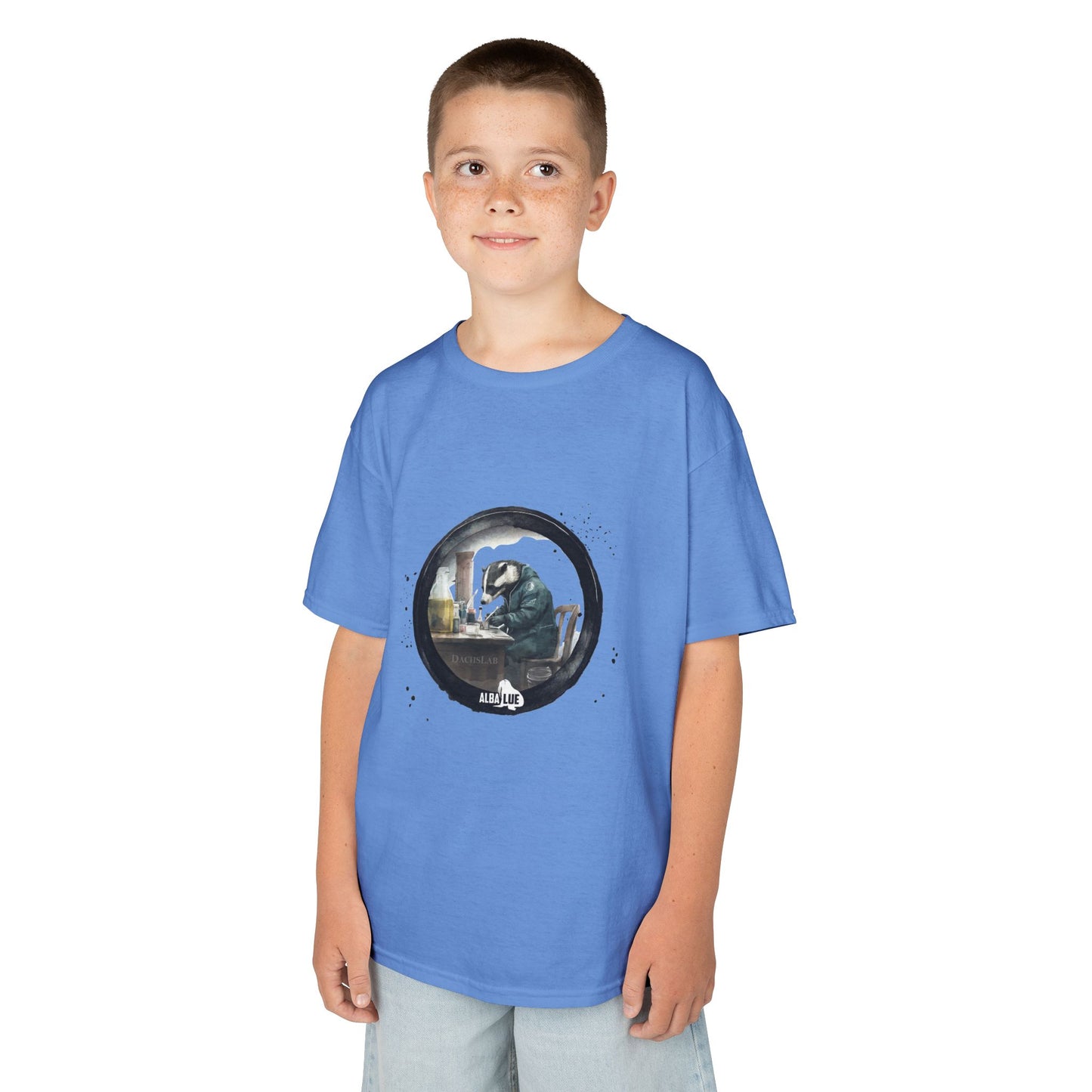 Badger in a Lab — Kids T-shirt