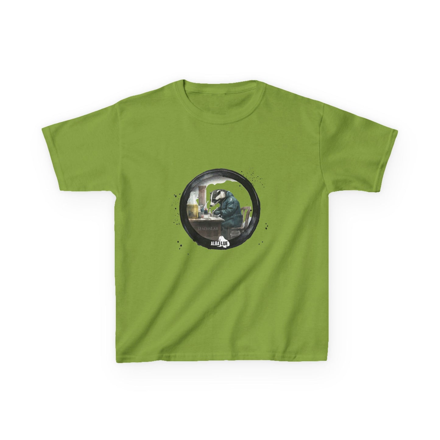Badger in a Lab — Kids T-shirt